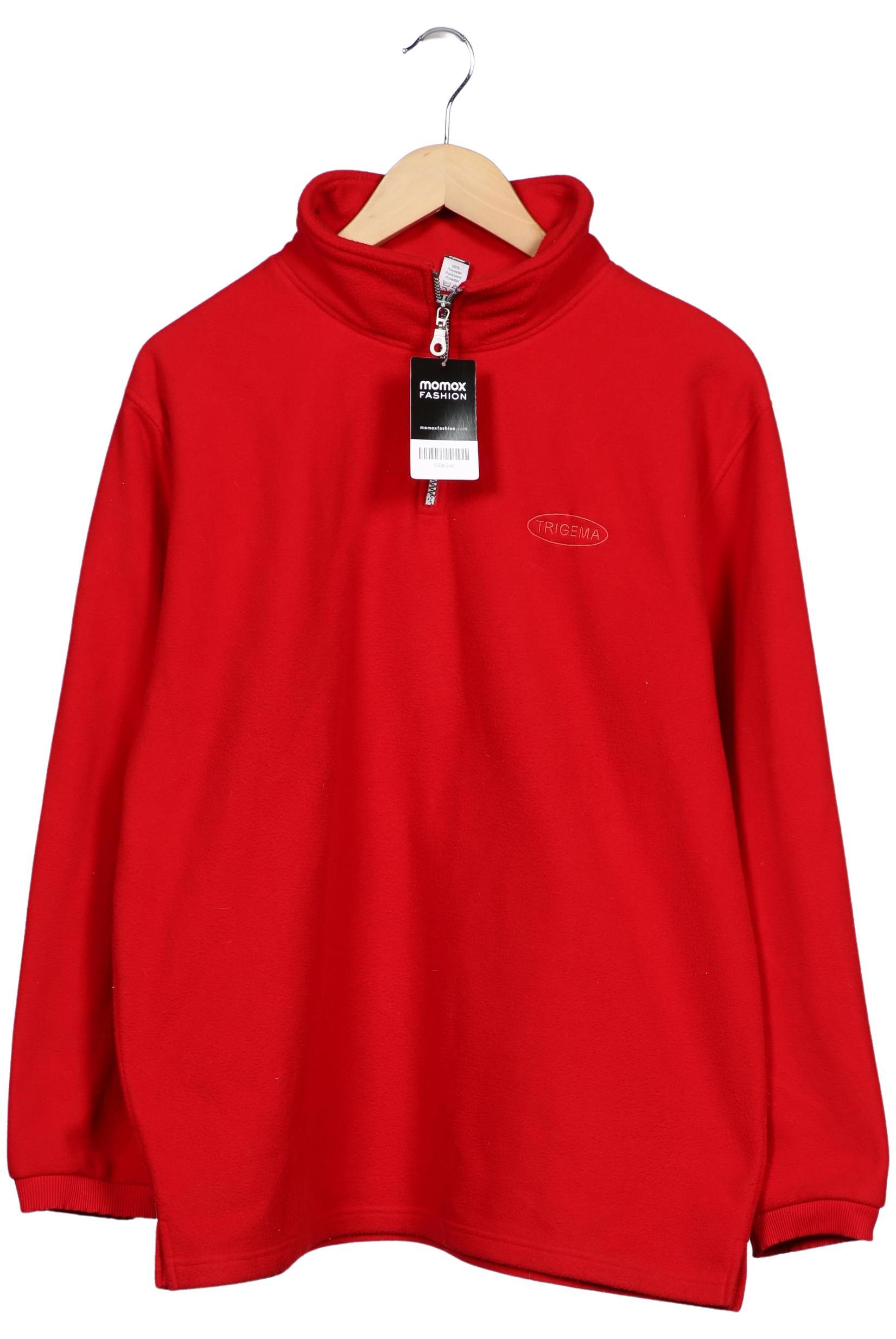 Thumbnail - Trigema Herren Sweatshirt, rot, Gr. 52