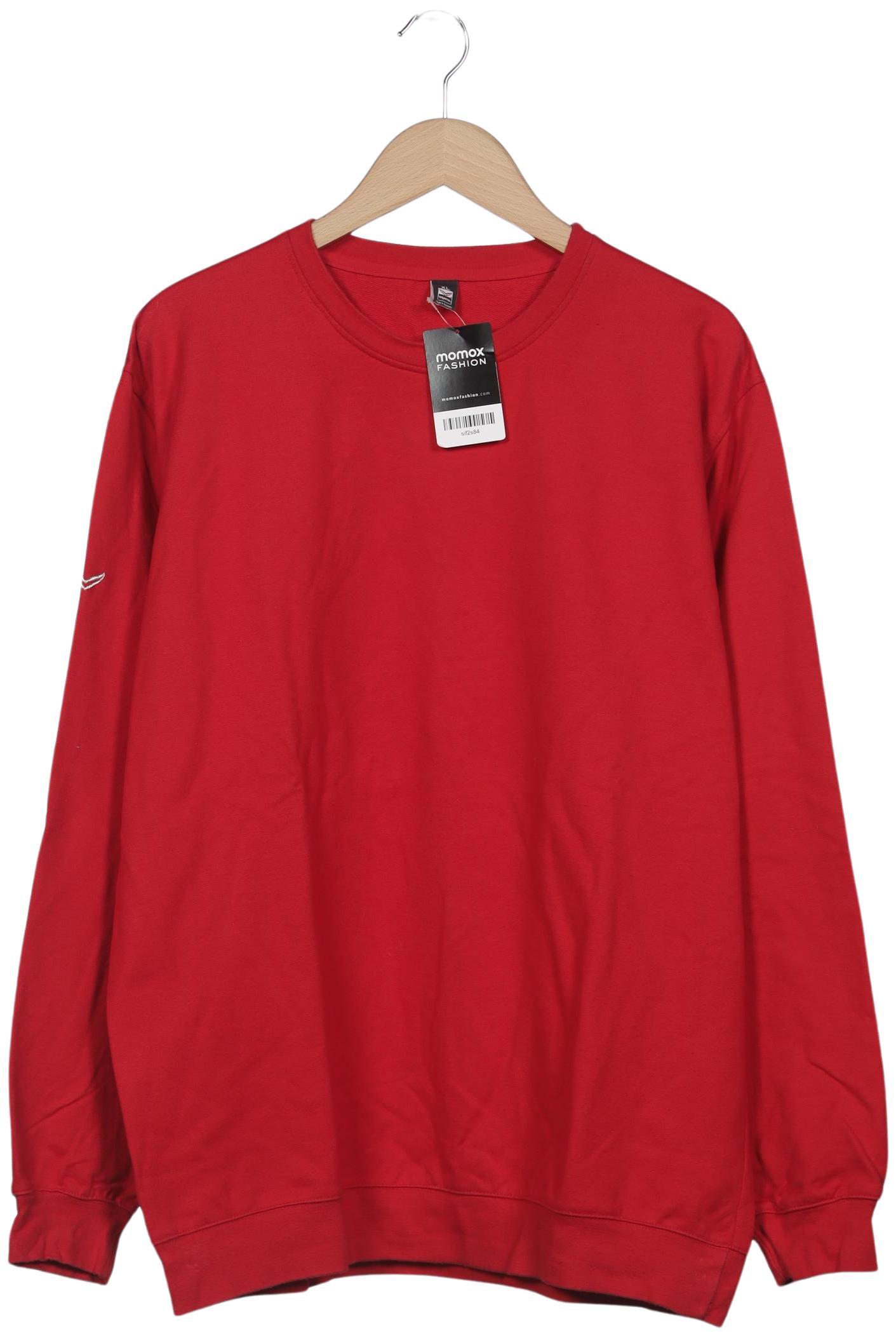 Thumbnail - Trigema Herren Sweatshirt, rot, Gr. 54