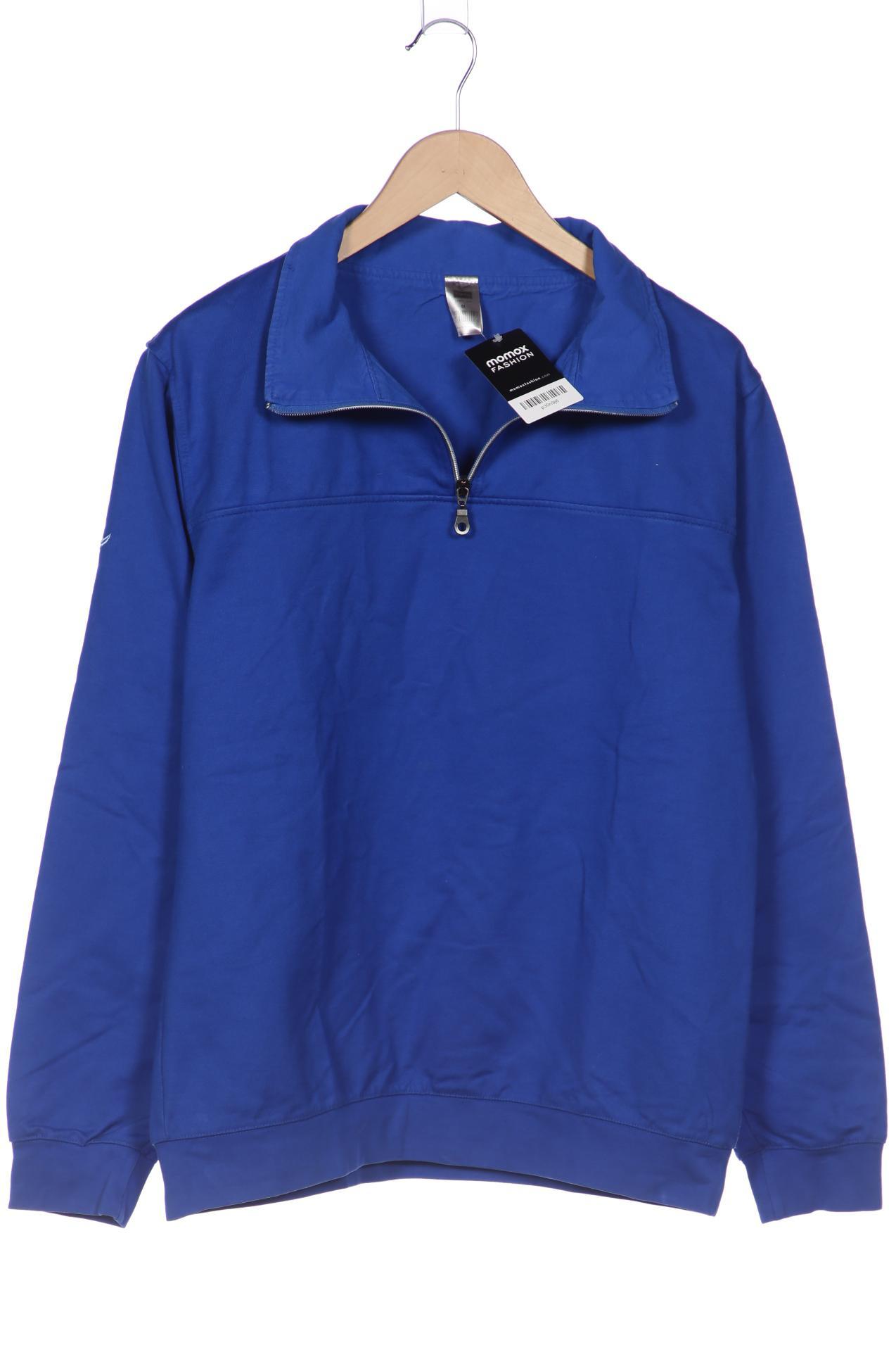 

Trigema Herren Sweatshirt, blau, Gr. 48