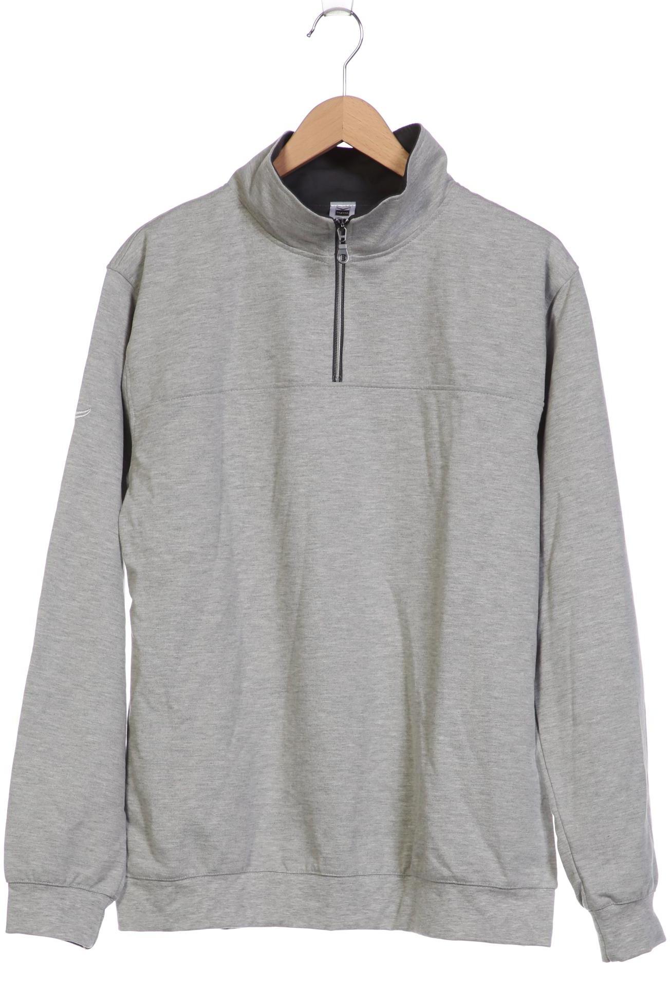 

Trigema Herren Sweatshirt, grau, Gr. 52