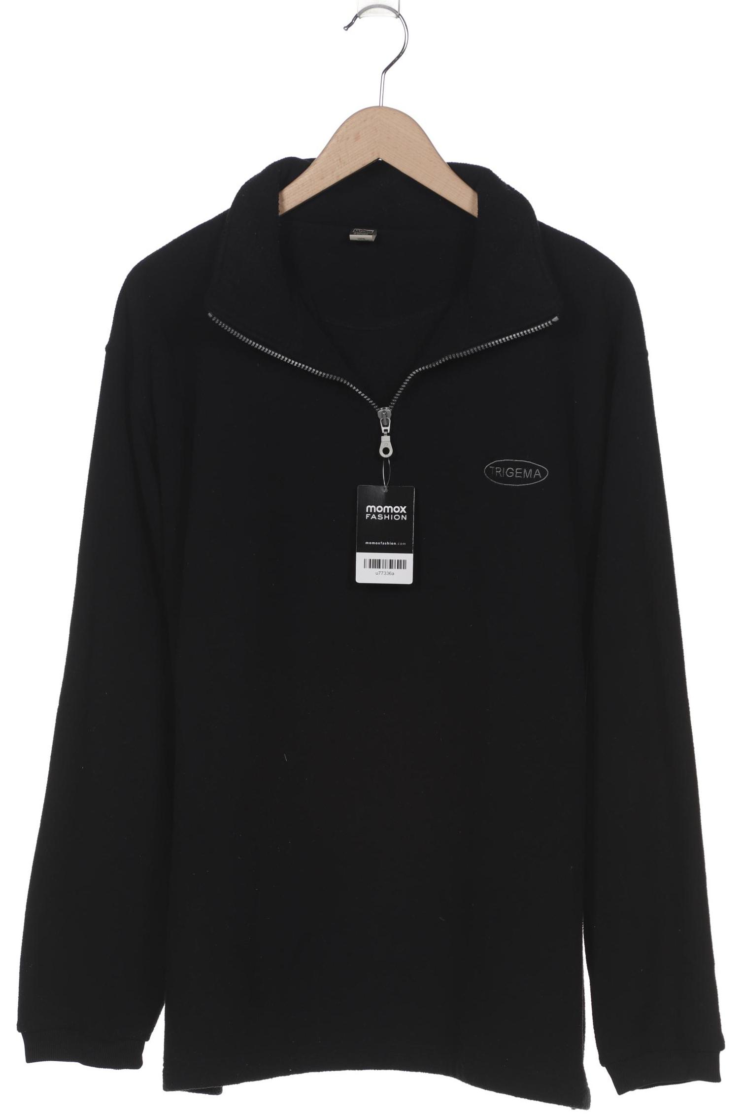 

Trigema Herren Sweatshirt, schwarz, Gr. 54
