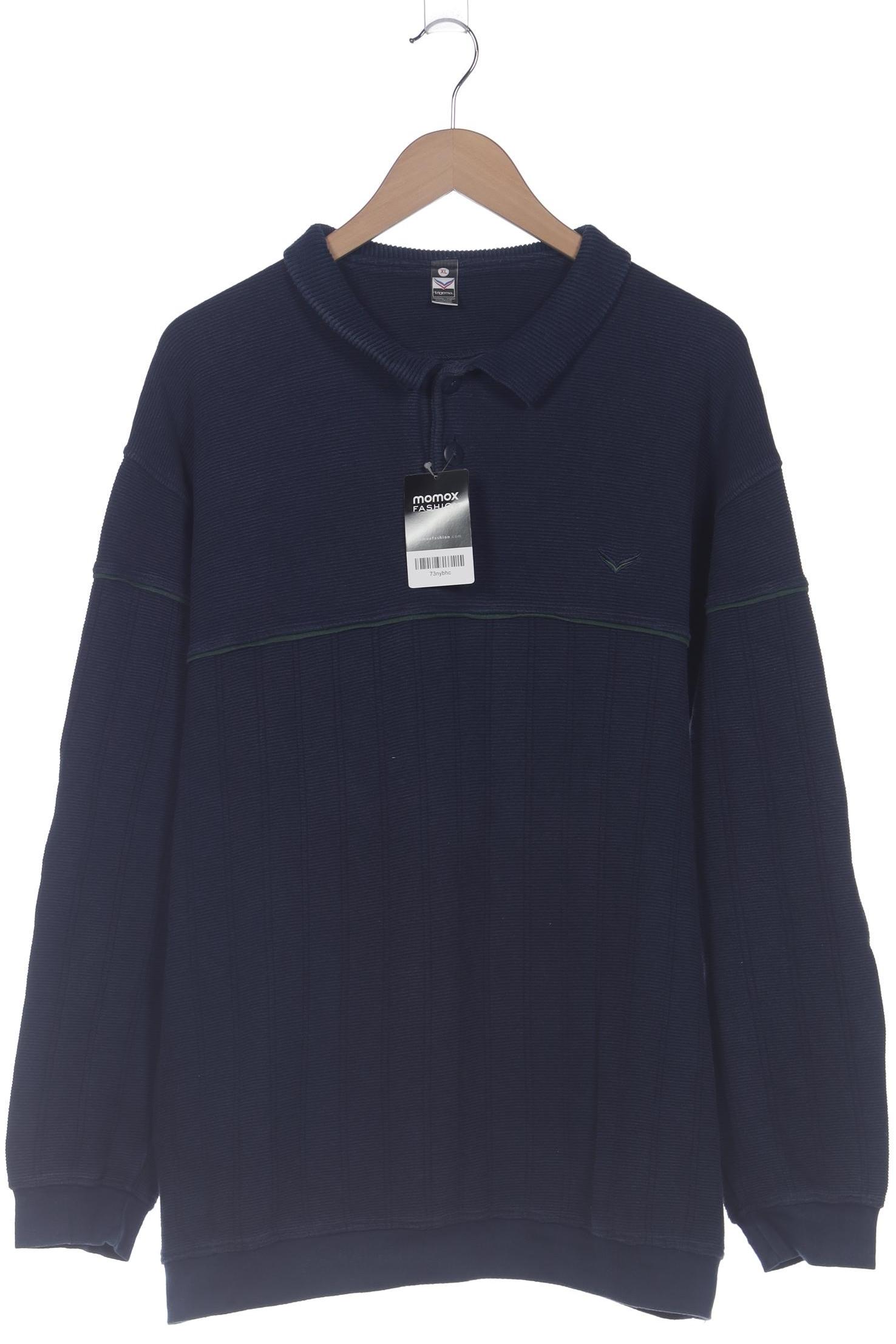 

Trigema Herren Sweatshirt, marineblau, Gr. 54