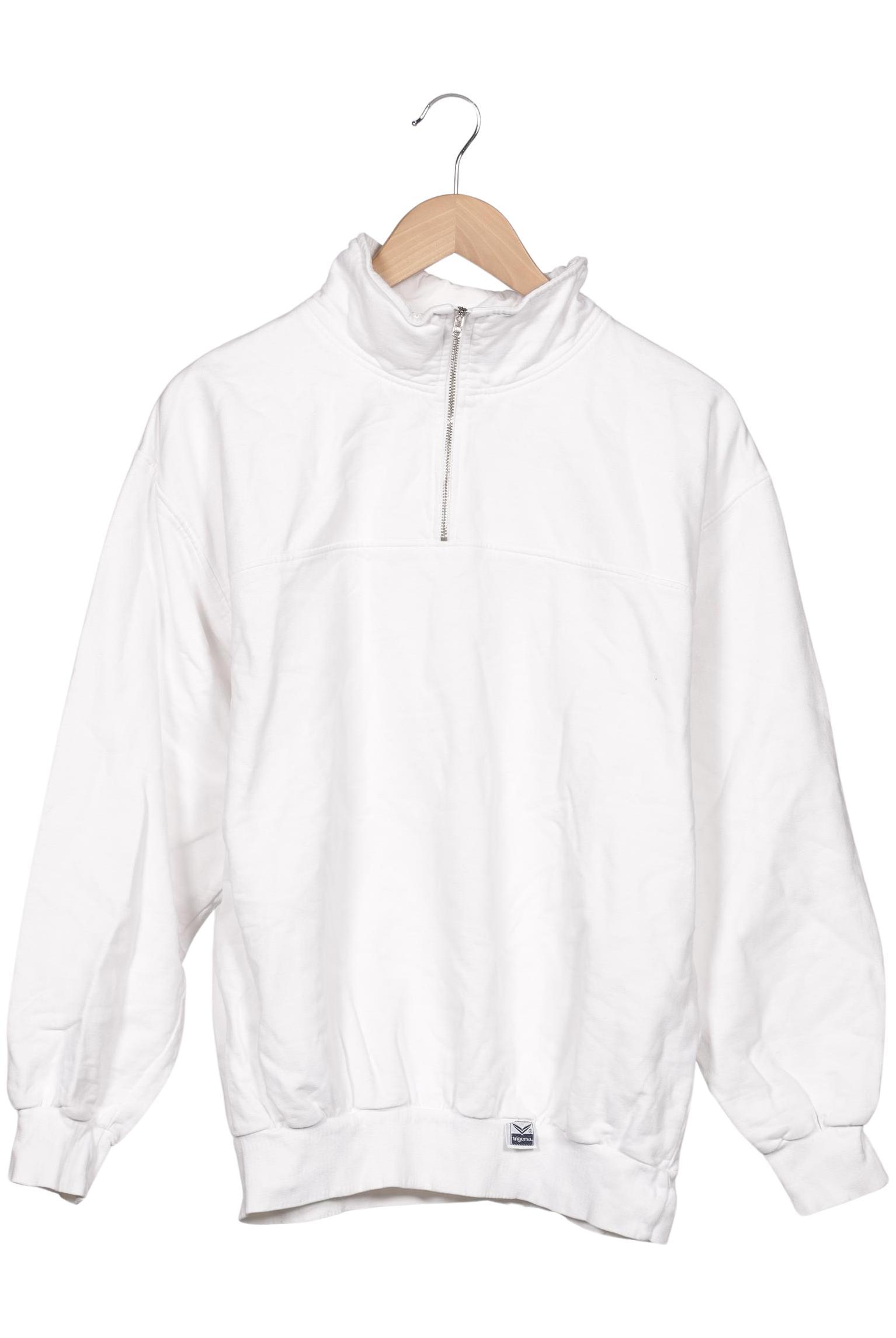 

Trigema Herren Sweatshirt, weiß, Gr. 52