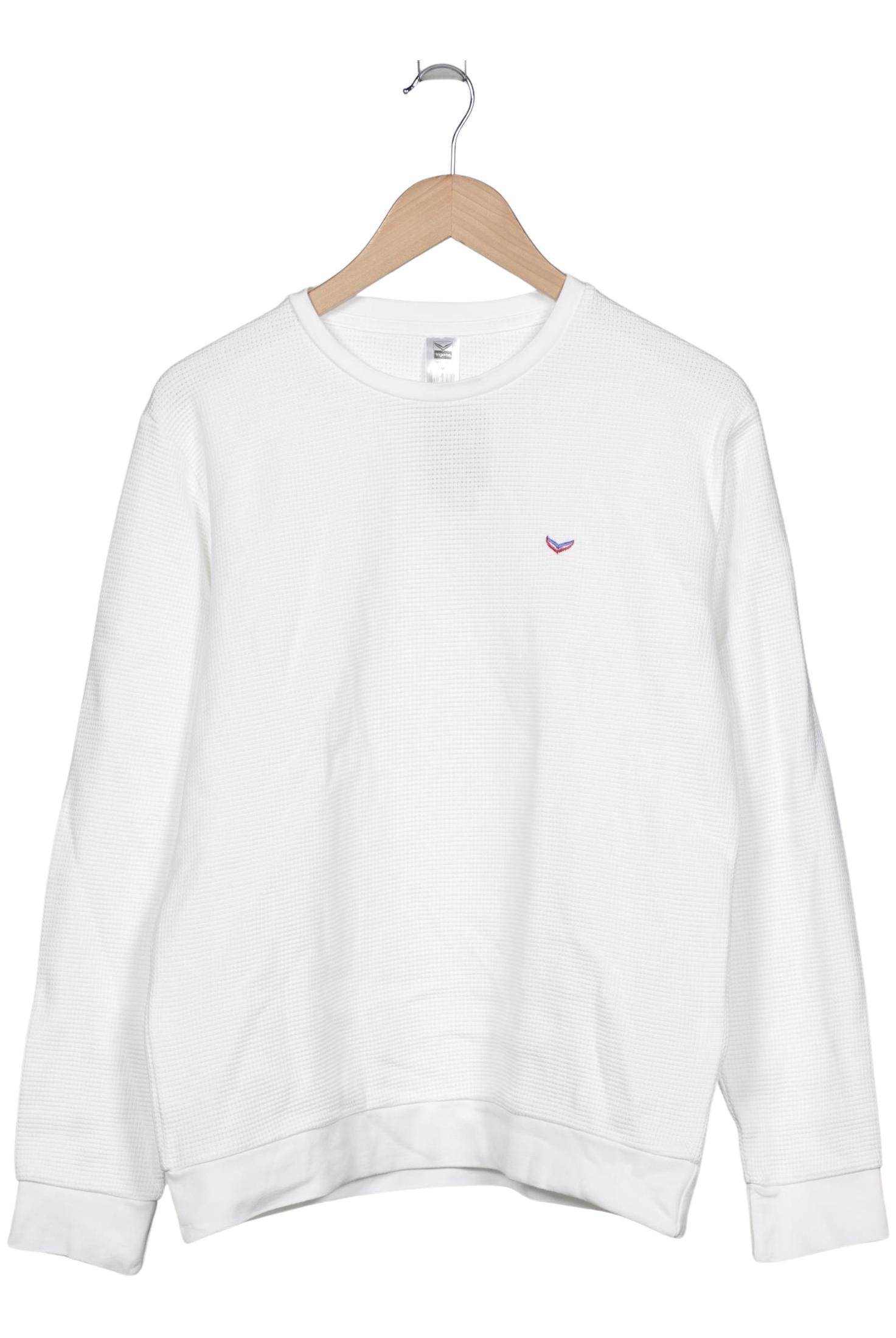 Thumbnail - Trigema Herren Sweatshirt, weiß, Gr. 48