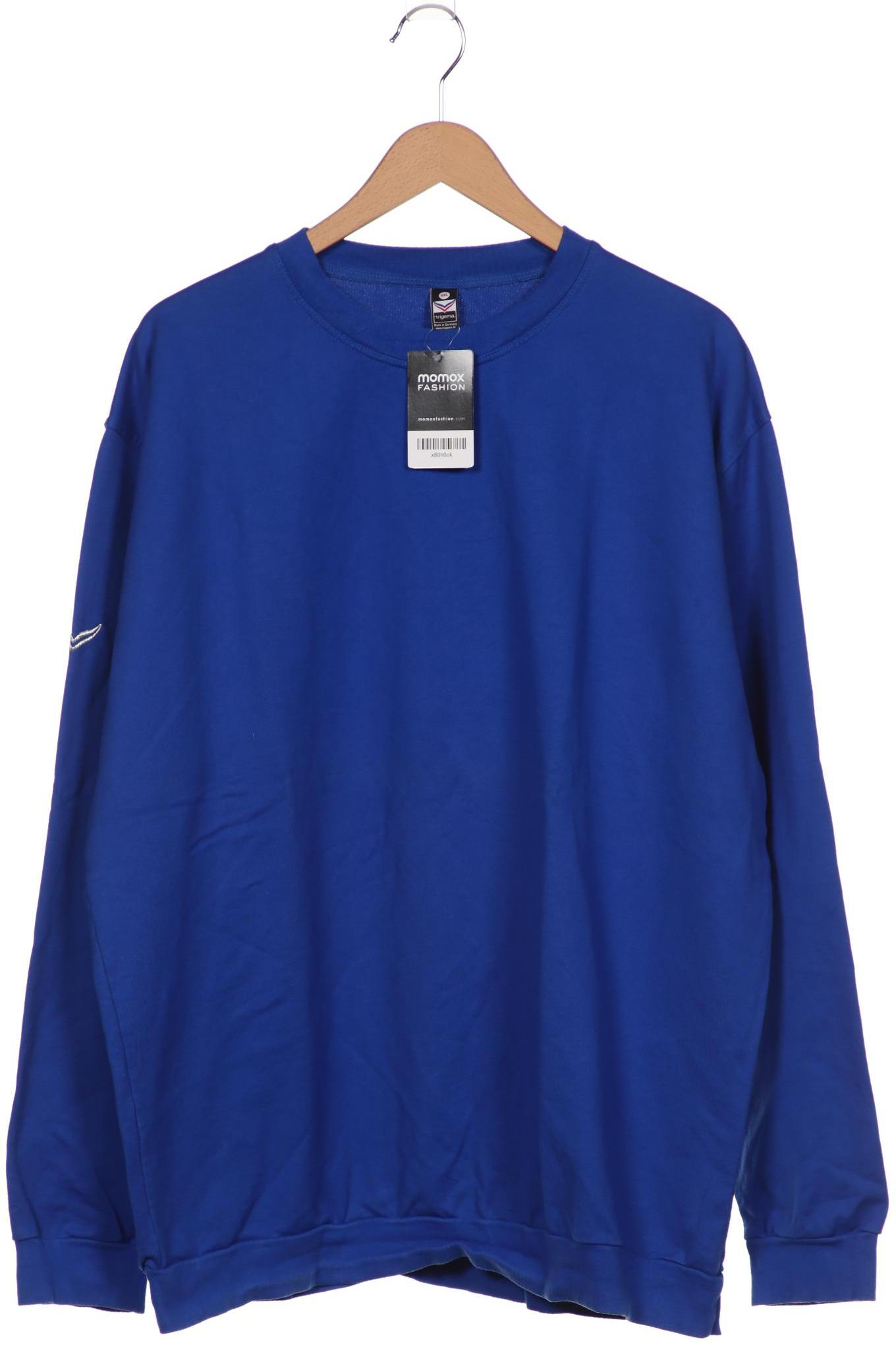 

Trigema Herren Sweatshirt, blau, Gr. 56