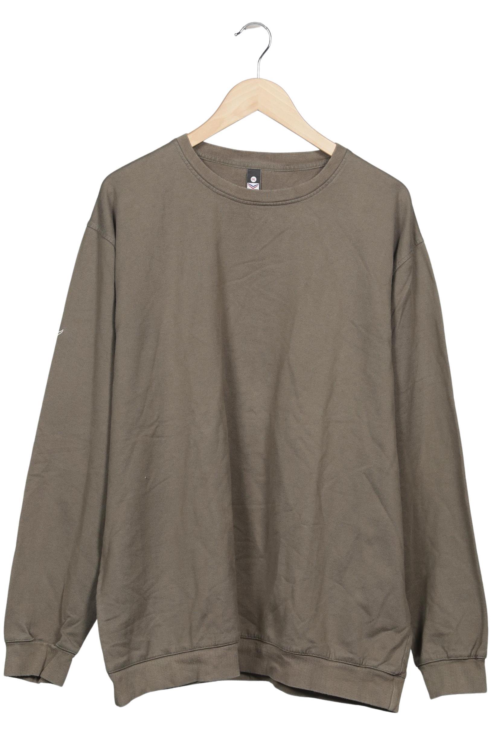 Thumbnail - Trigema Herren Sweatshirt, grün, Gr. 58