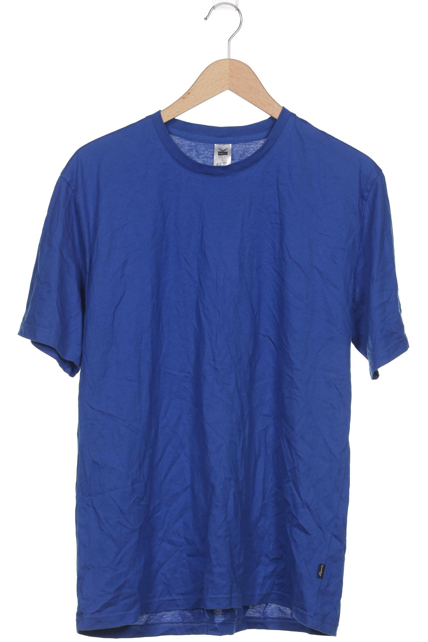 

Trigema Herren T-Shirt, blau, Gr. 52