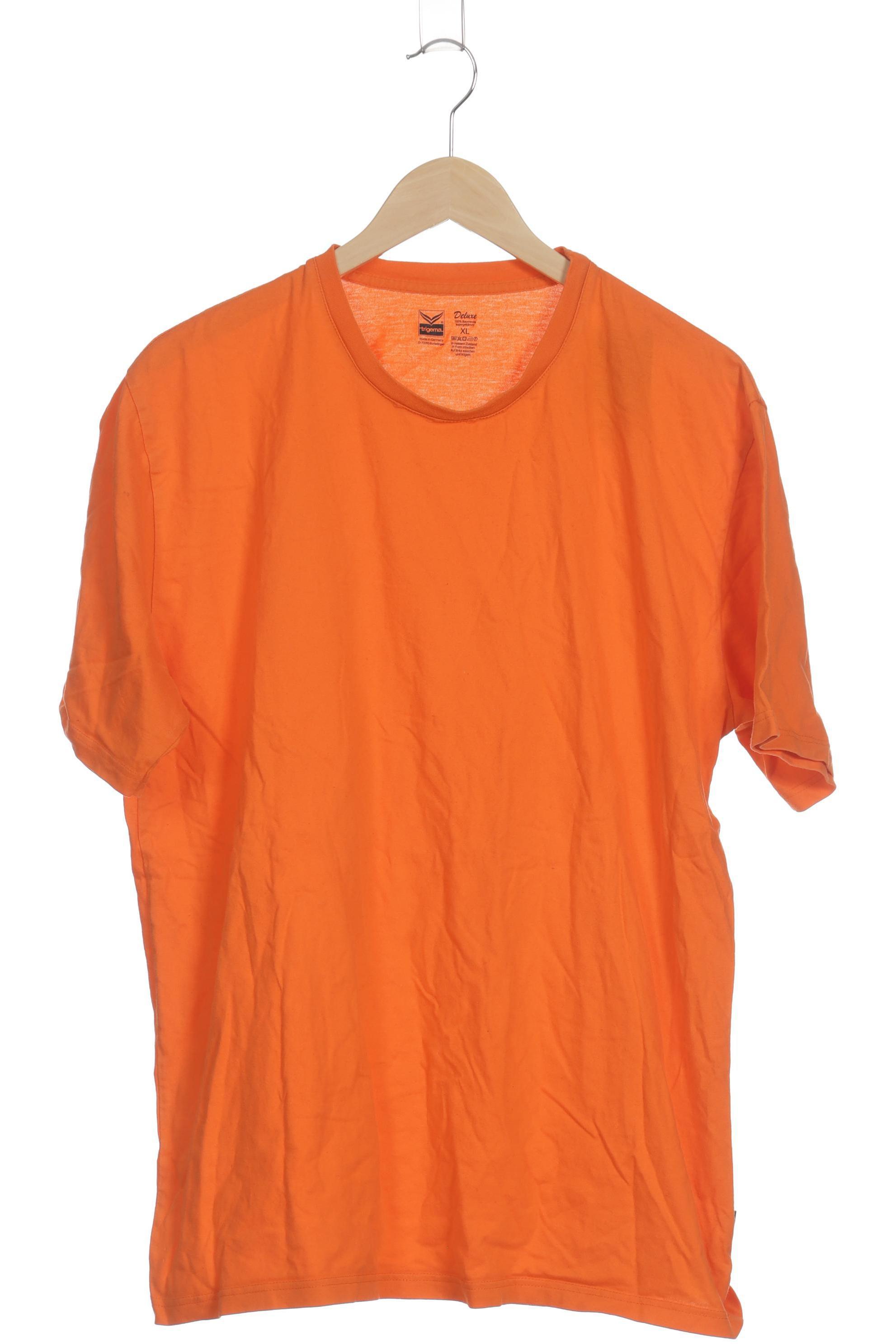 Thumbnail - Trigema Herren T-Shirt, orange, Gr.