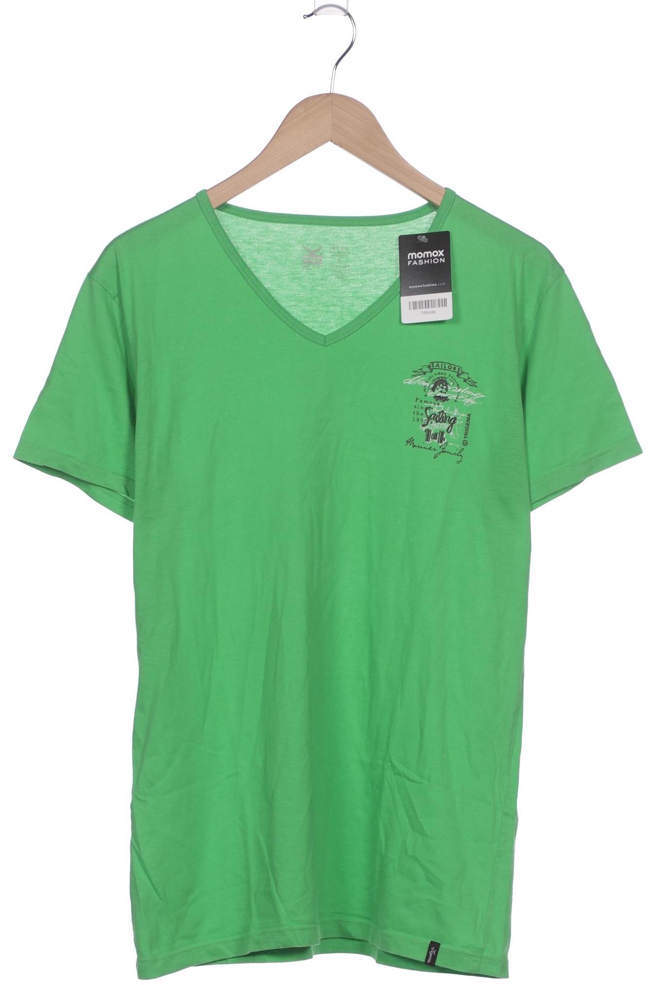 Thumbnail - Trigema Herren T-Shirt, grün, Gr. 52