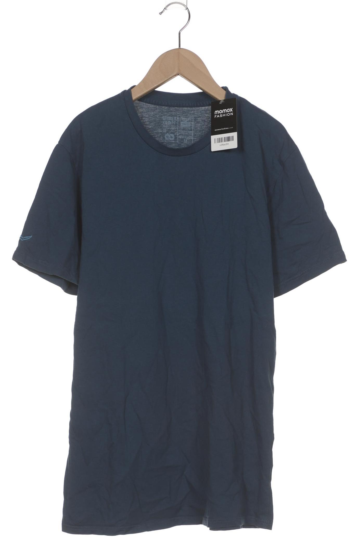 Thumbnail - Trigema Herren T-Shirt, blau, Gr. 48