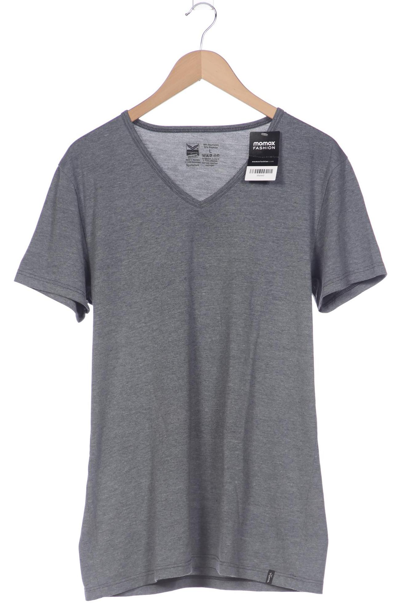 

Trigema Herren T-Shirt, grau, Gr. 52
