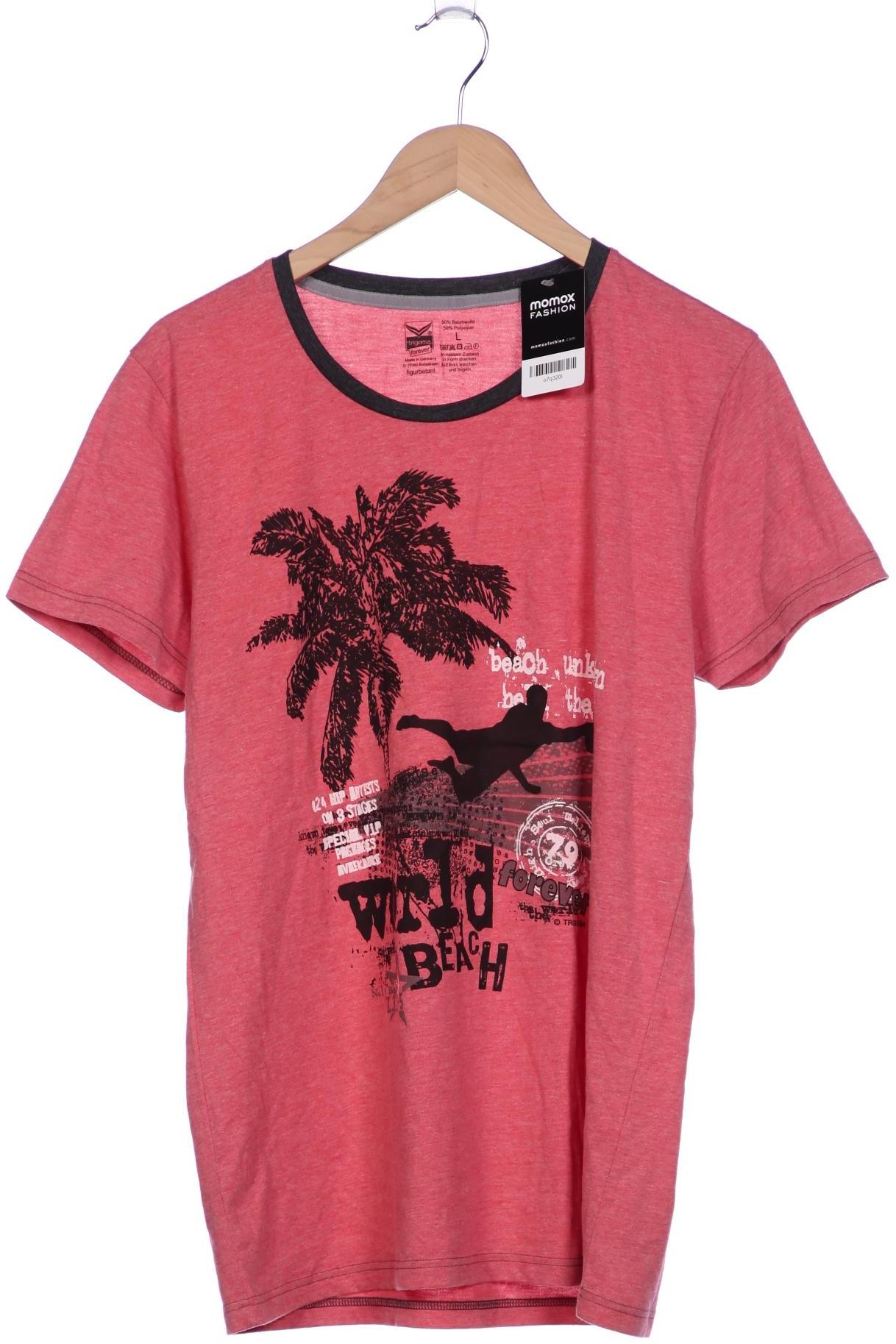 

Trigema Herren T-Shirt, pink, Gr. 52