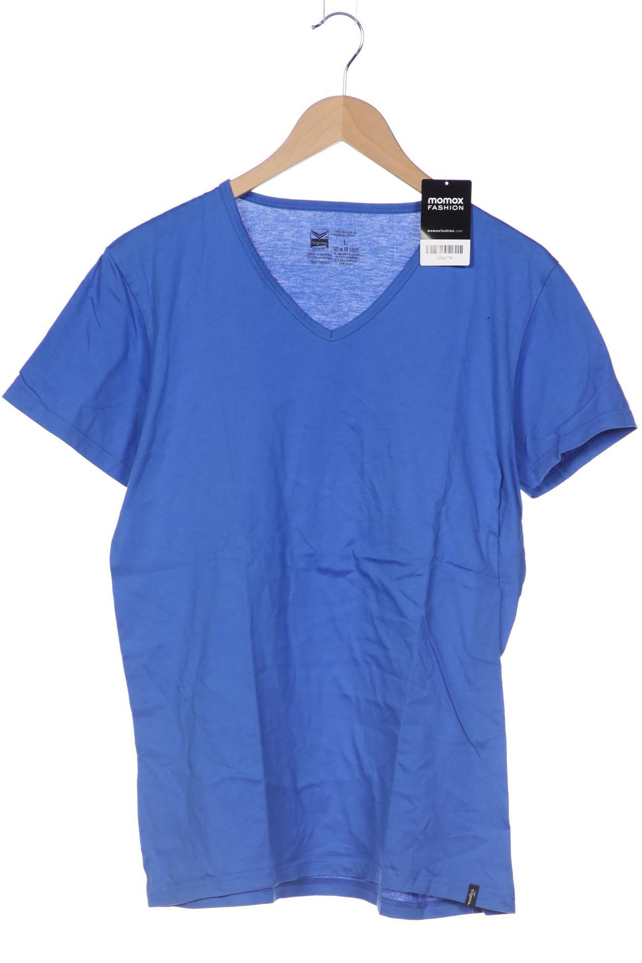

Trigema Herren T-Shirt, blau, Gr. 52