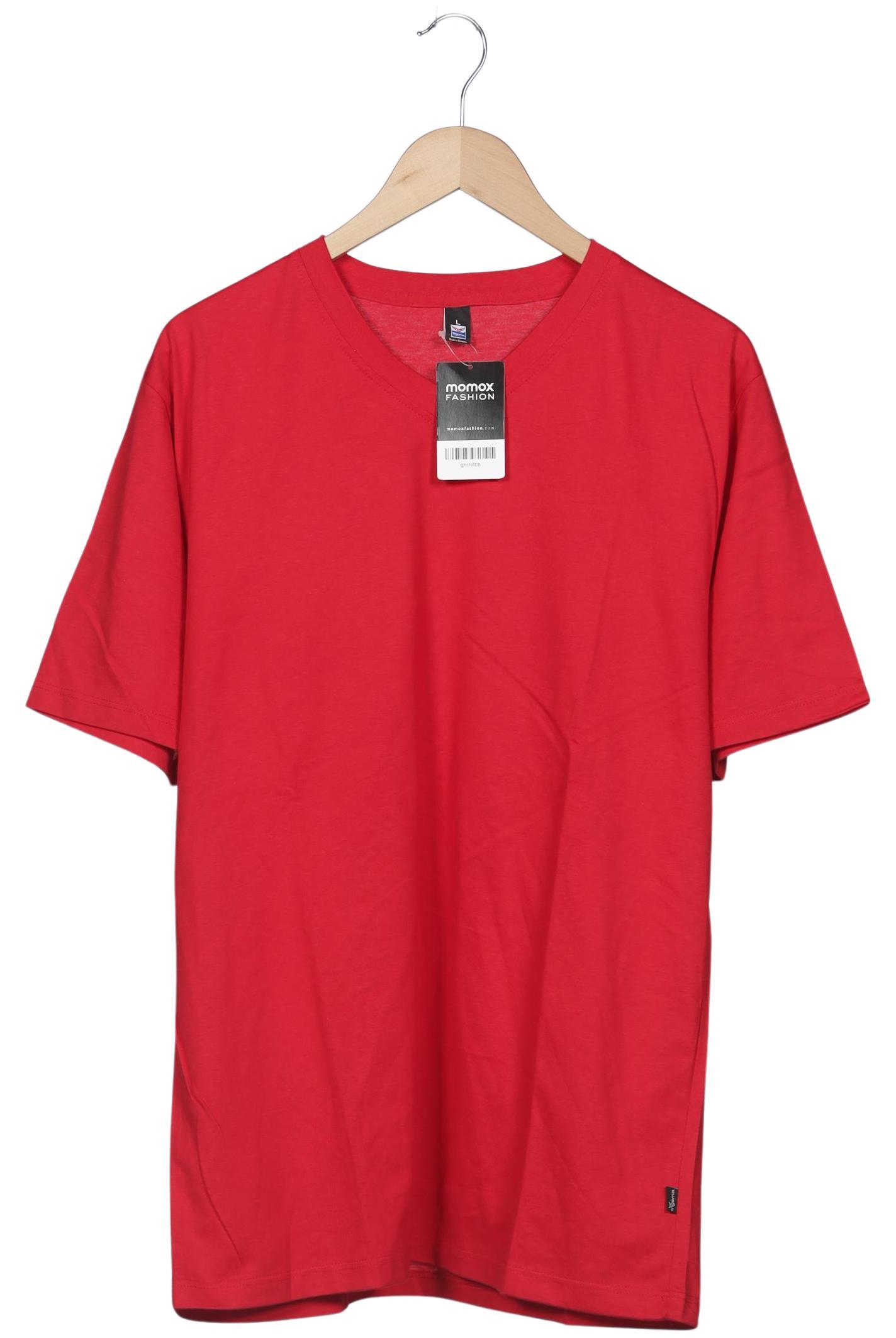 

Trigema Herren T-Shirt, rot, Gr. 52