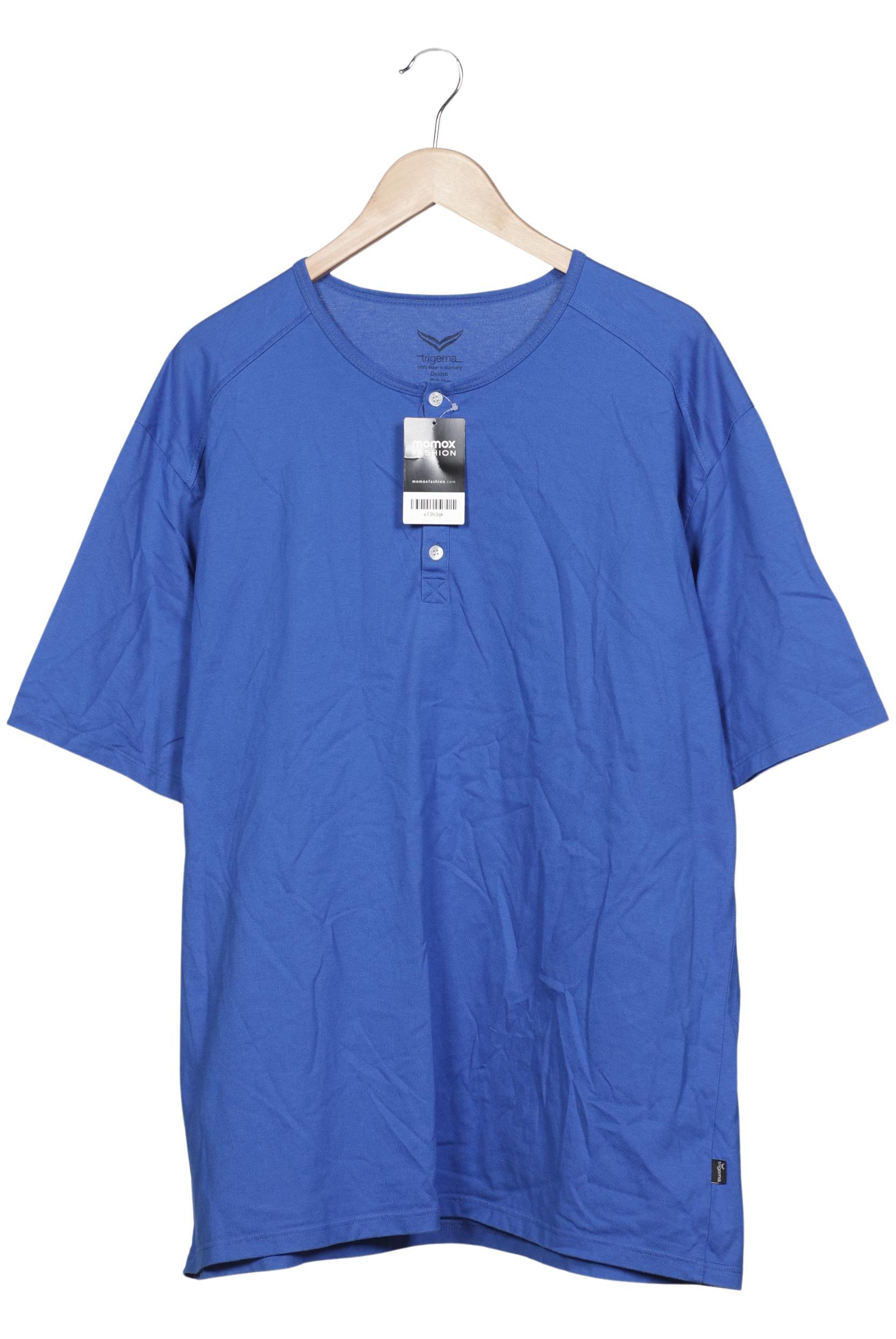 

Trigema Herren T-Shirt, blau, Gr. 58