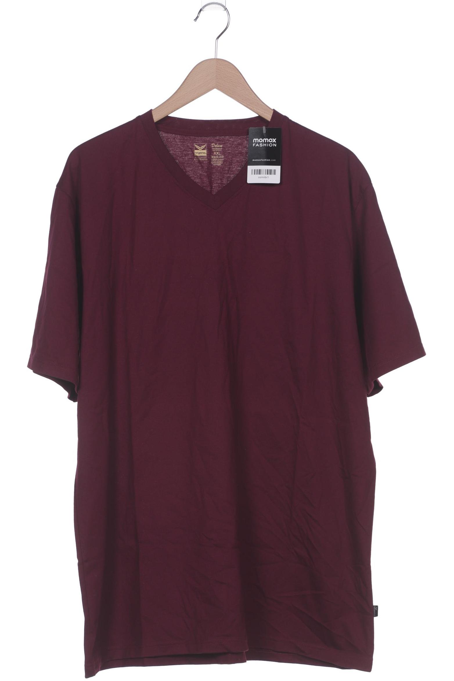 

Trigema Herren T-Shirt, bordeaux, Gr. 56