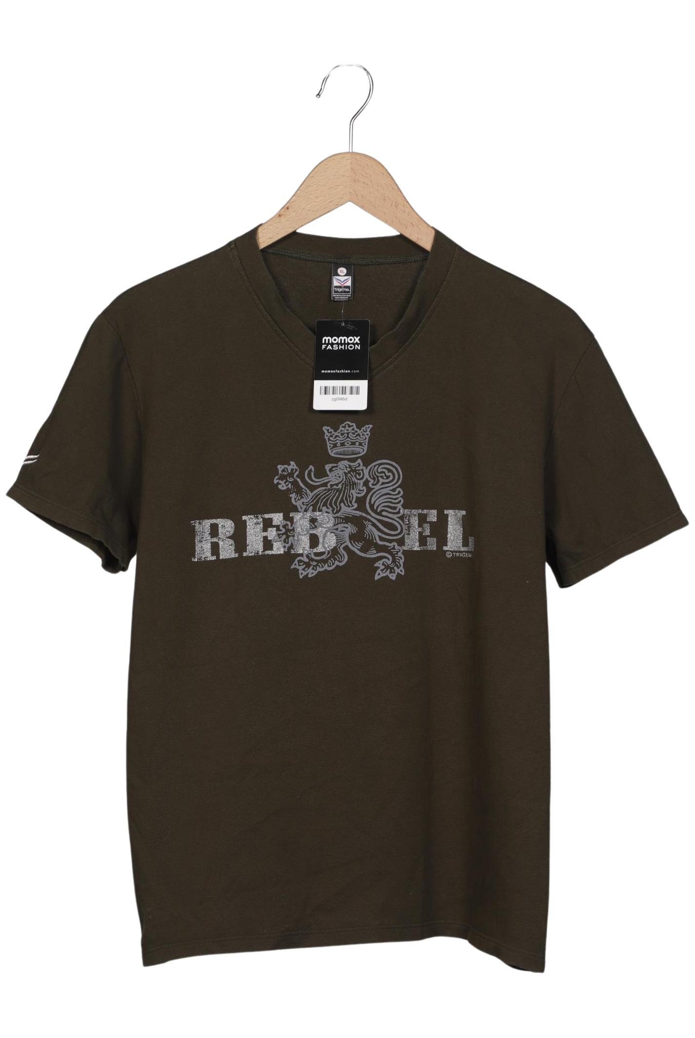 Thumbnail - Trigema Herren T-Shirt, grün, Gr. 54