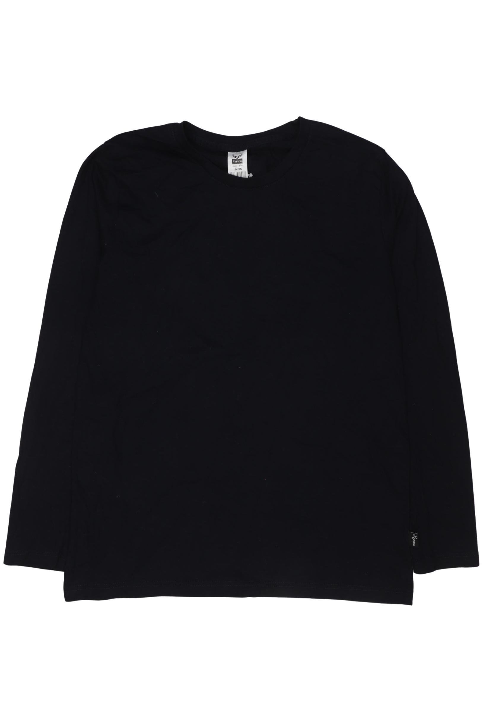 

Trigema Jungen Langarmshirt, marineblau, Gr. 164