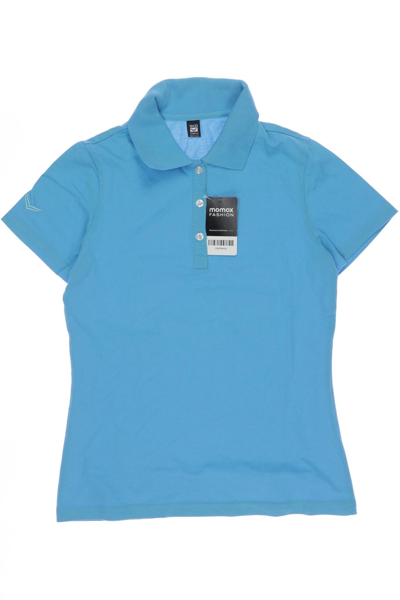 

Trigema Damen Poloshirt, blau, Gr. 164