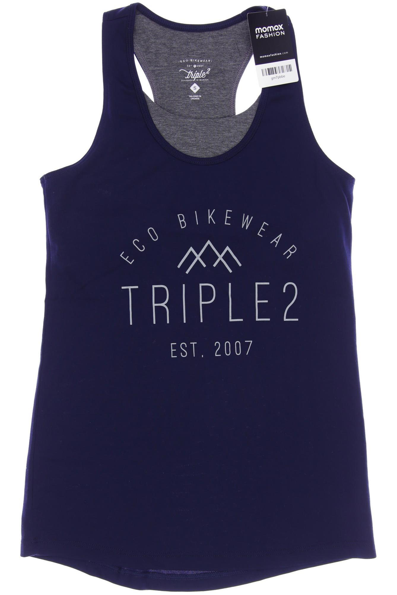 

triple2 Damen Top, marineblau