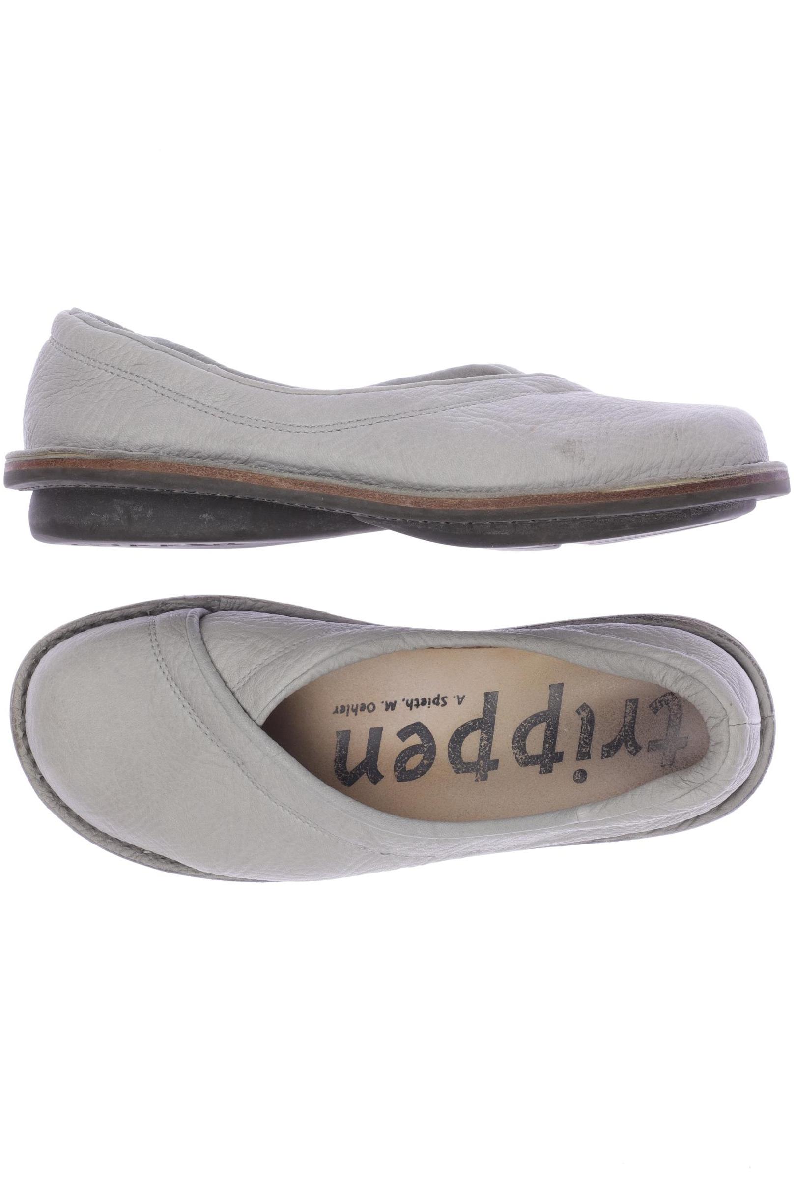 

trippen Damen Halbschuh, grau, Gr. 38