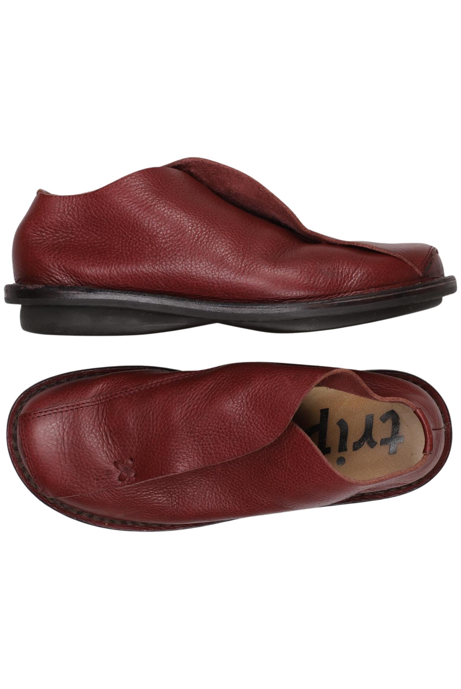 

trippen Damen Halbschuh, rot, Gr. 37