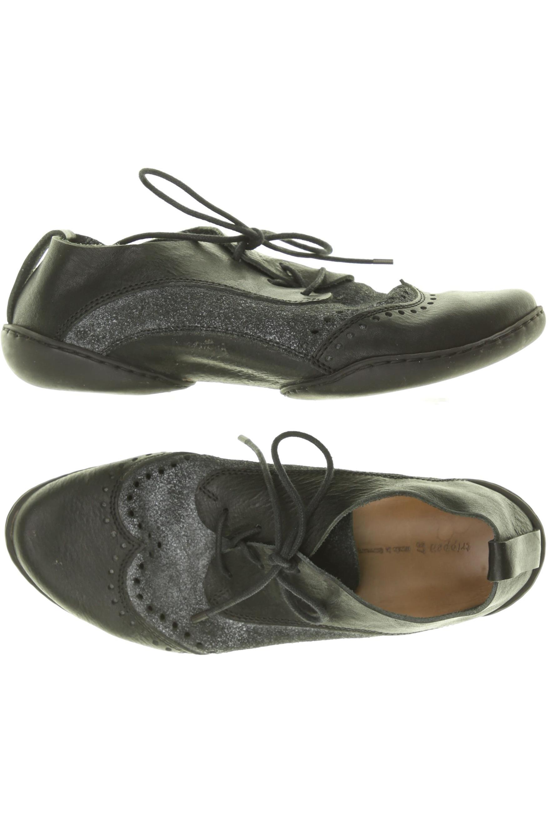 

trippen Damen Halbschuh, schwarz, Gr. 37