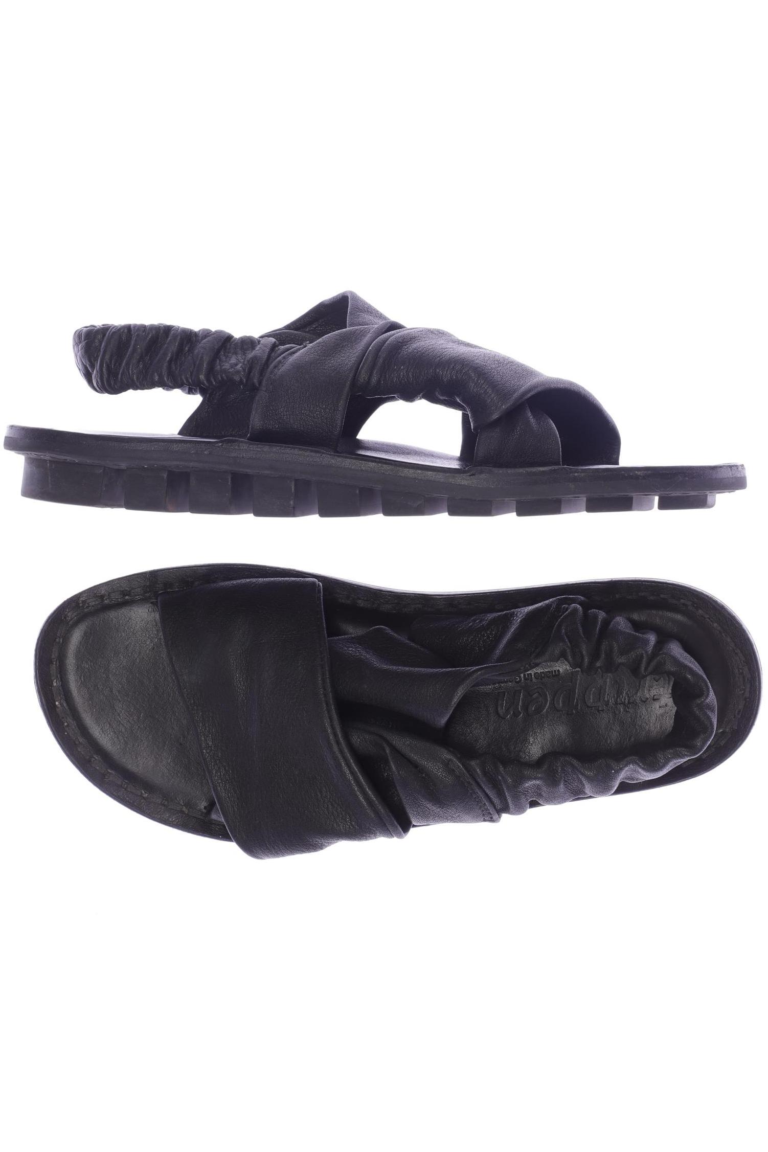 

trippen Damen Sandale, schwarz, Gr. 36