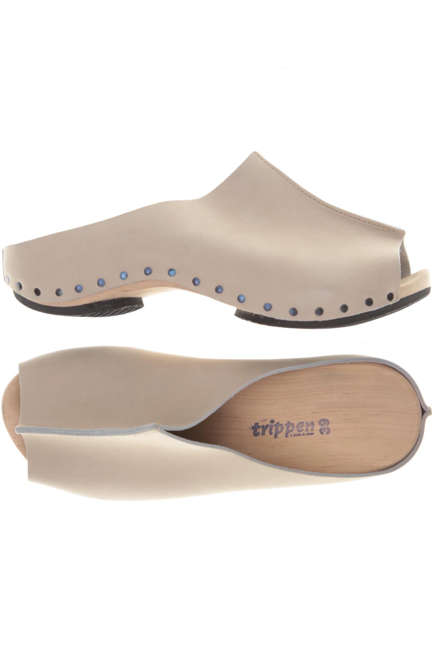 

trippen Damen Sandale, beige, Gr. 39