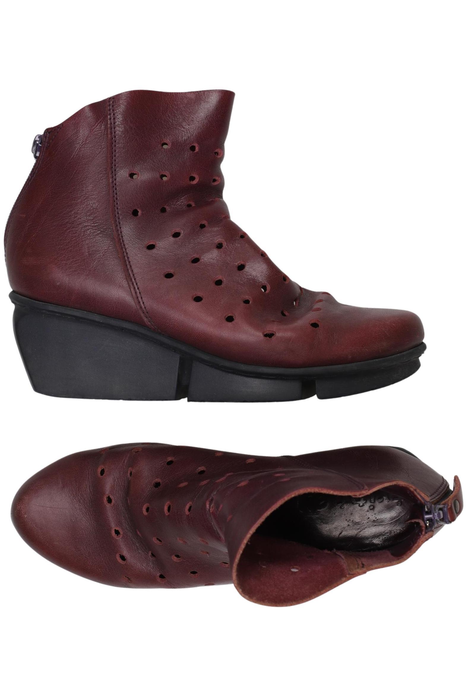 

trippen Damen Stiefelette, bordeaux, Gr. 38