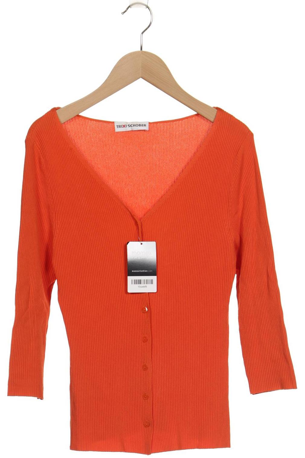 

Trixi Schober Damen Strickjacke, orange, Gr. 36