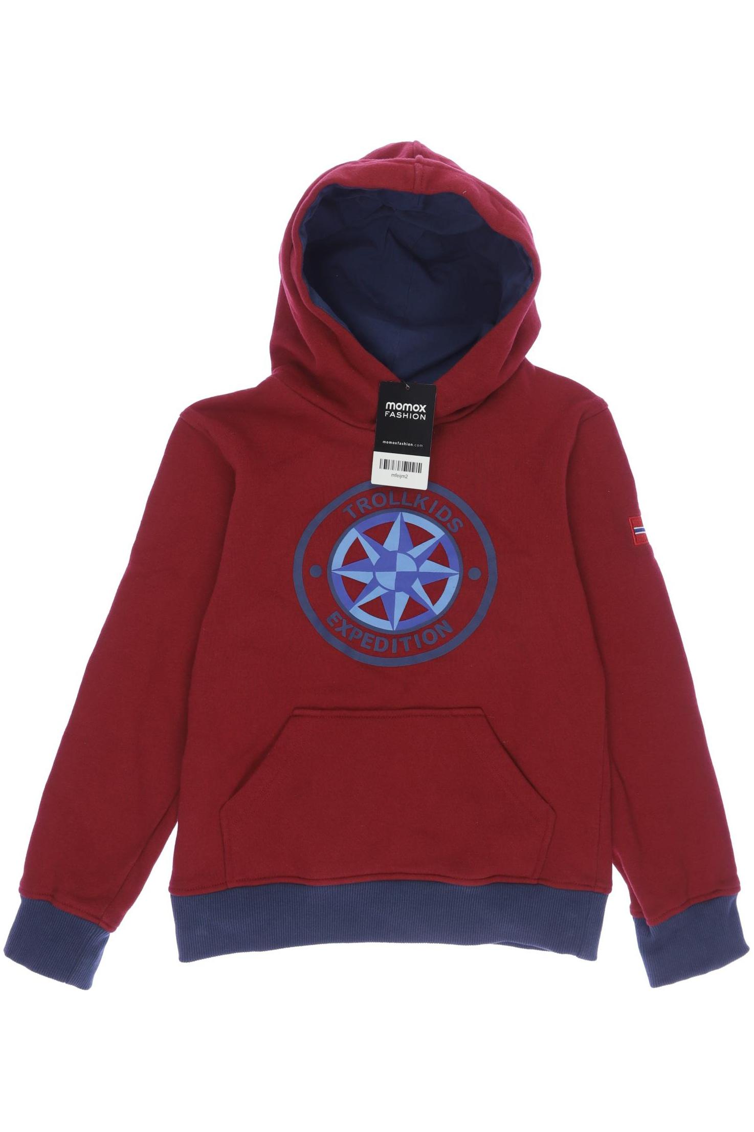 

Trollkids Herren Hoodies & Sweater, rot, Gr. 140