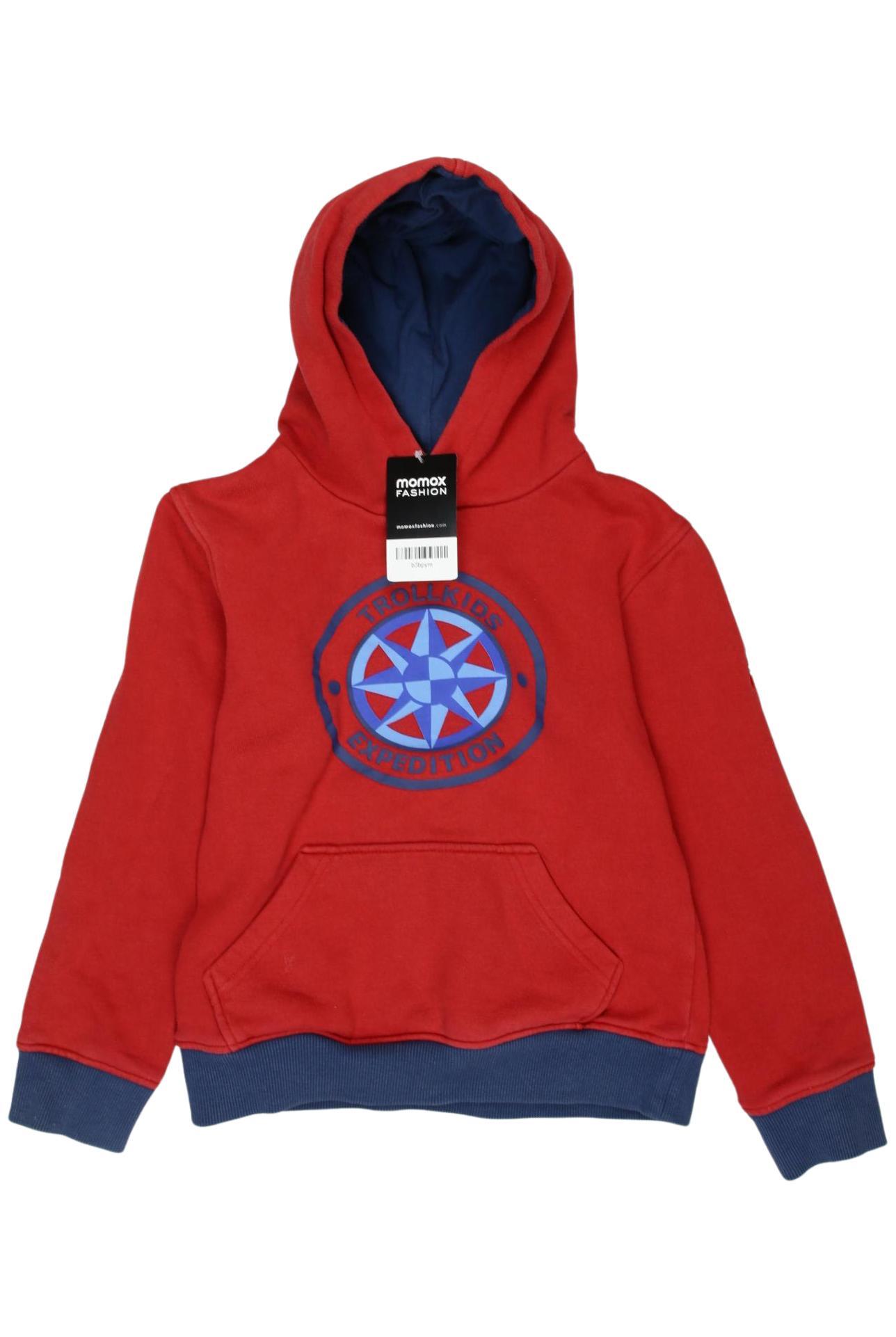 

Trollkids Herren Hoodies & Sweater, rot, Gr. 140