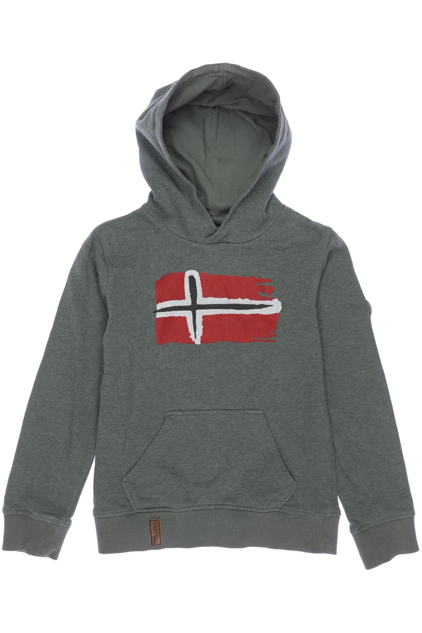 

Trollkids Herren Hoodies & Sweater, grün, Gr. 140