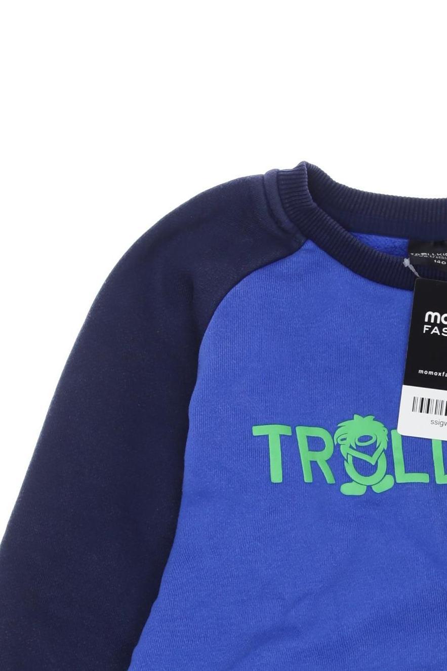 Thumbnail - Trollkids Herren Hoodies &amp; Sweater, blau, Gr. 140