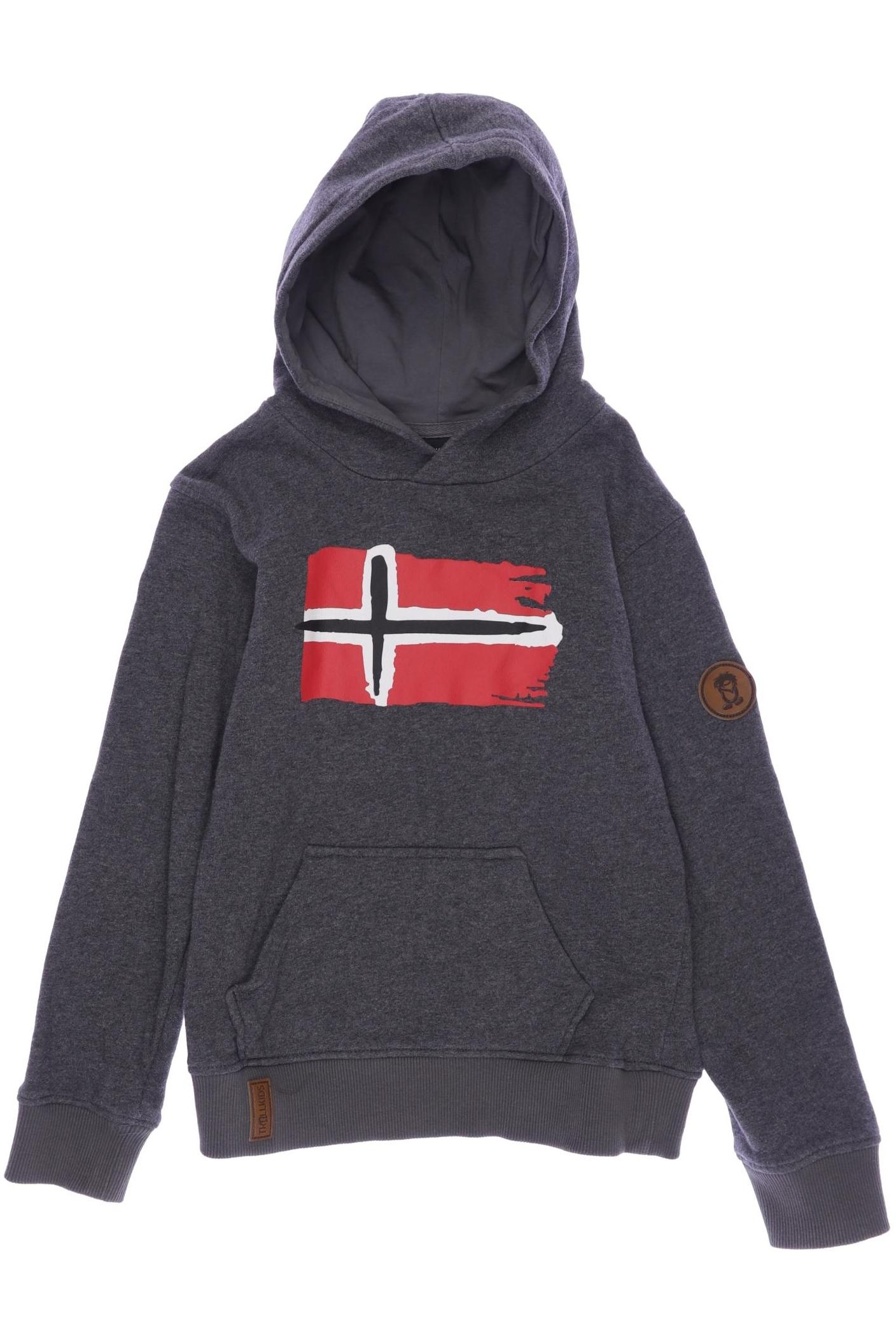 

Trollkids Herren Hoodies & Sweater, grau, Gr. 140