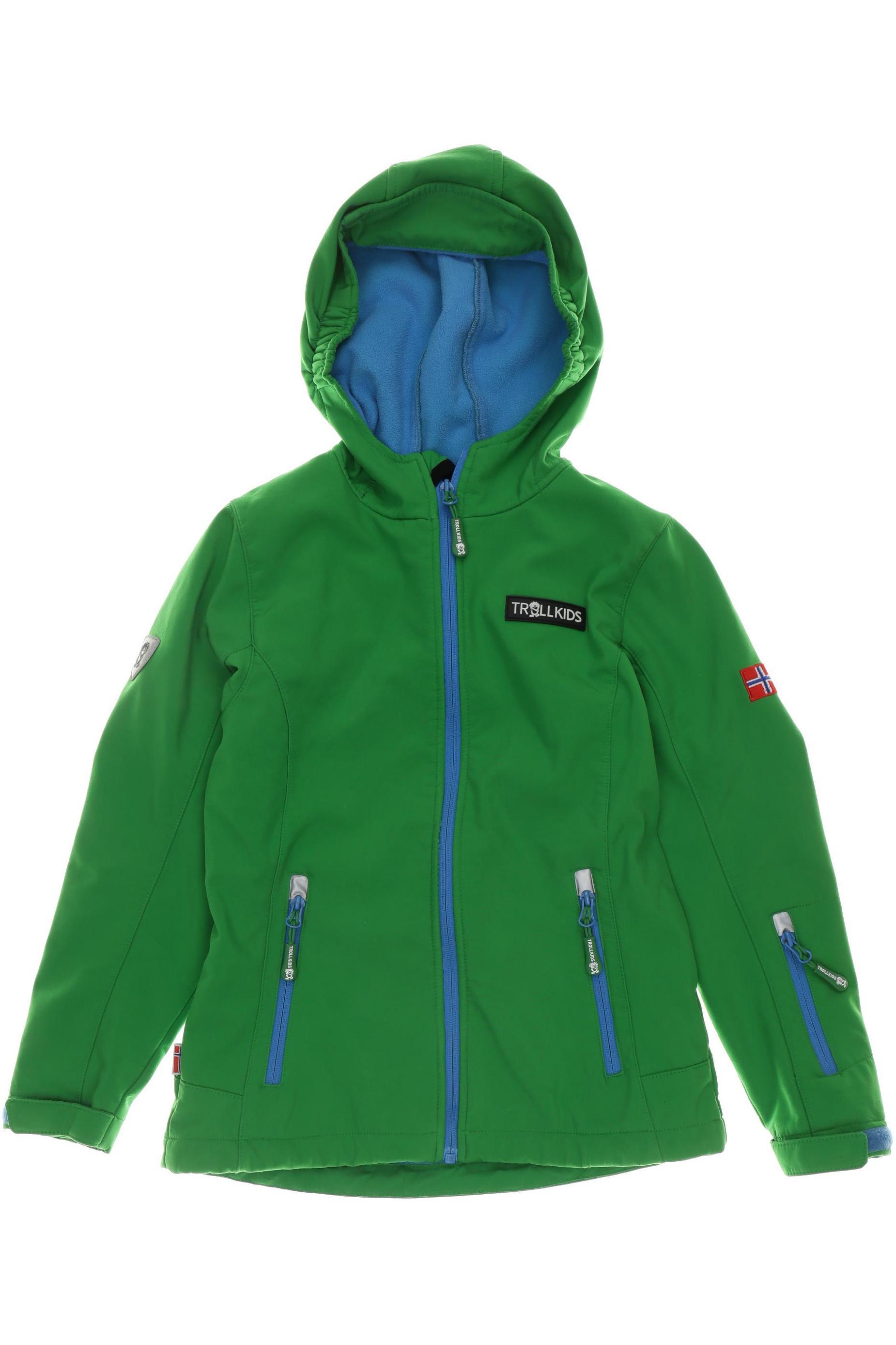 

Trollkids Jungen Jacke, grün, Gr. 140
