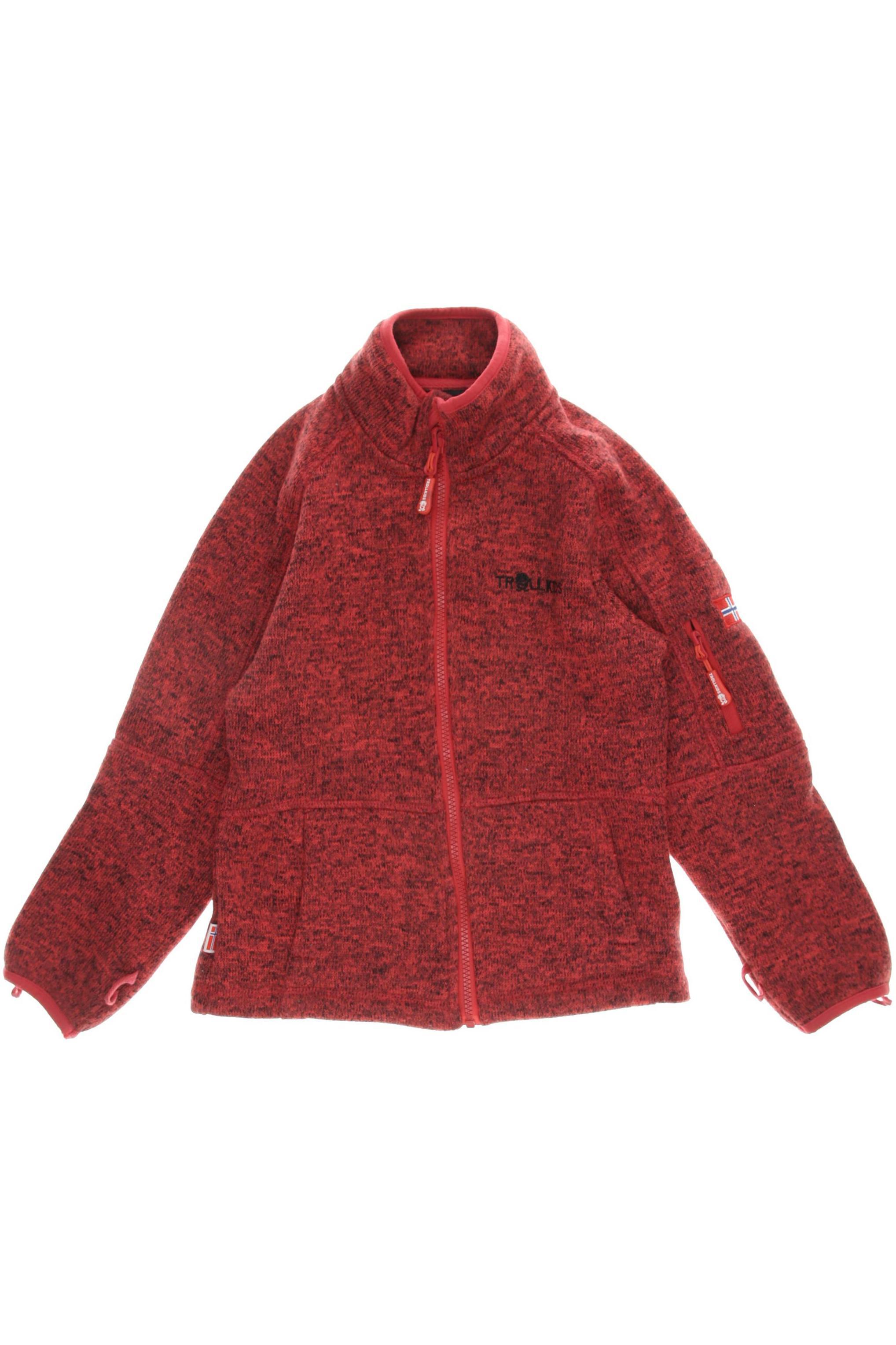 

Trollkids Jungen Jacke, rot, Gr. 128