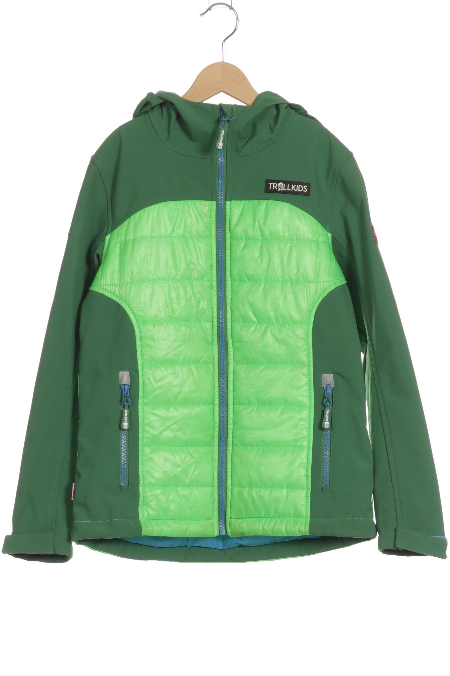 

Trollkids Jungen Jacke, grün, Gr. 152