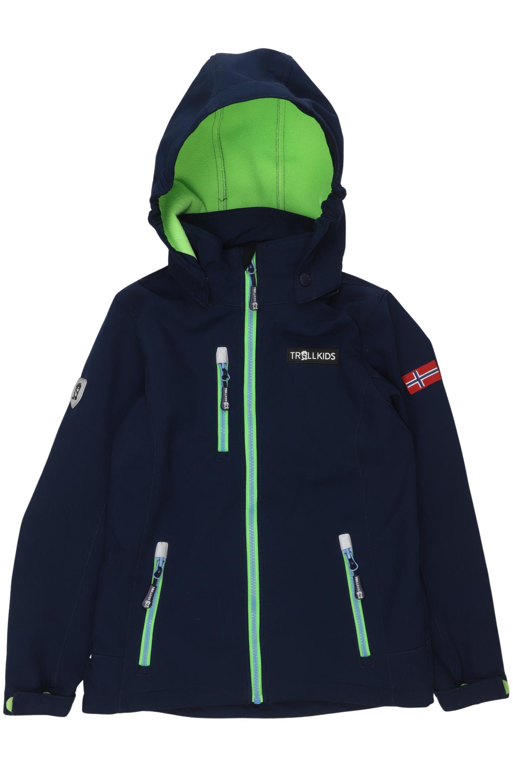 

Trollkids Jungen Jacke, neon, Gr. 140