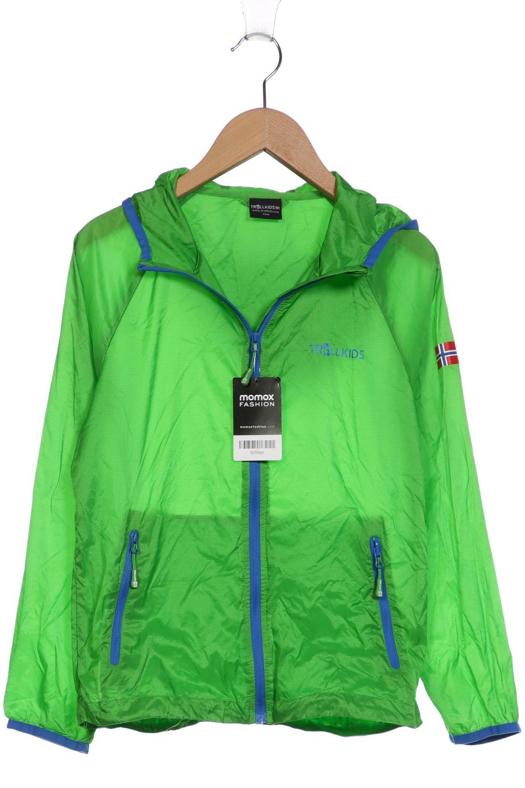 

Trollkids Jungen Jacke, grün, Gr. 140