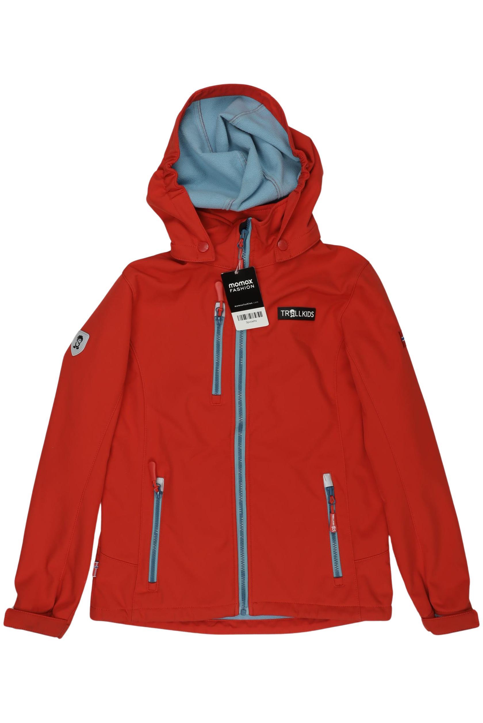 

Trollkids Jungen Jacke, rot, Gr. 152
