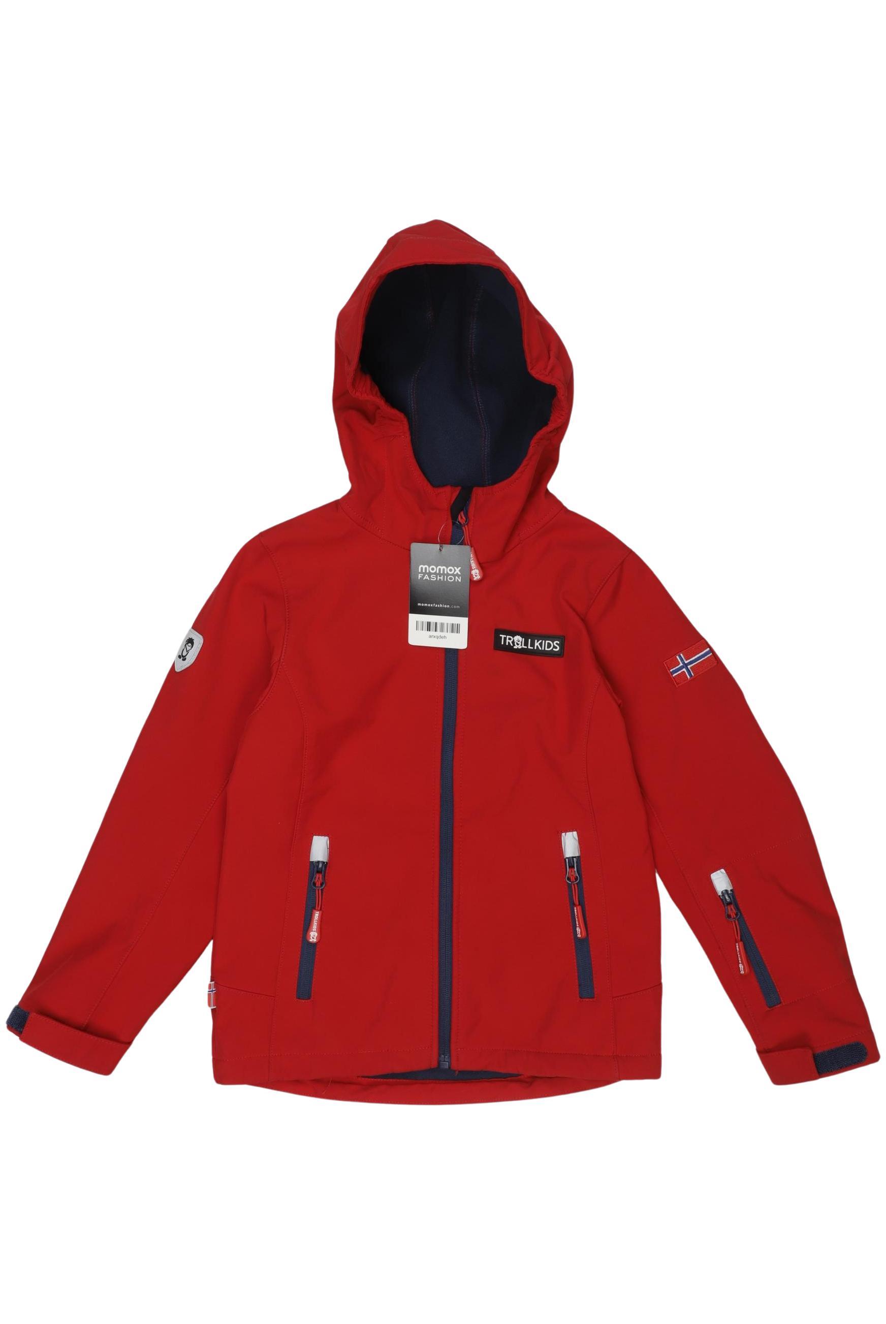 

Trollkids Jungen Jacke, rot, Gr. 128