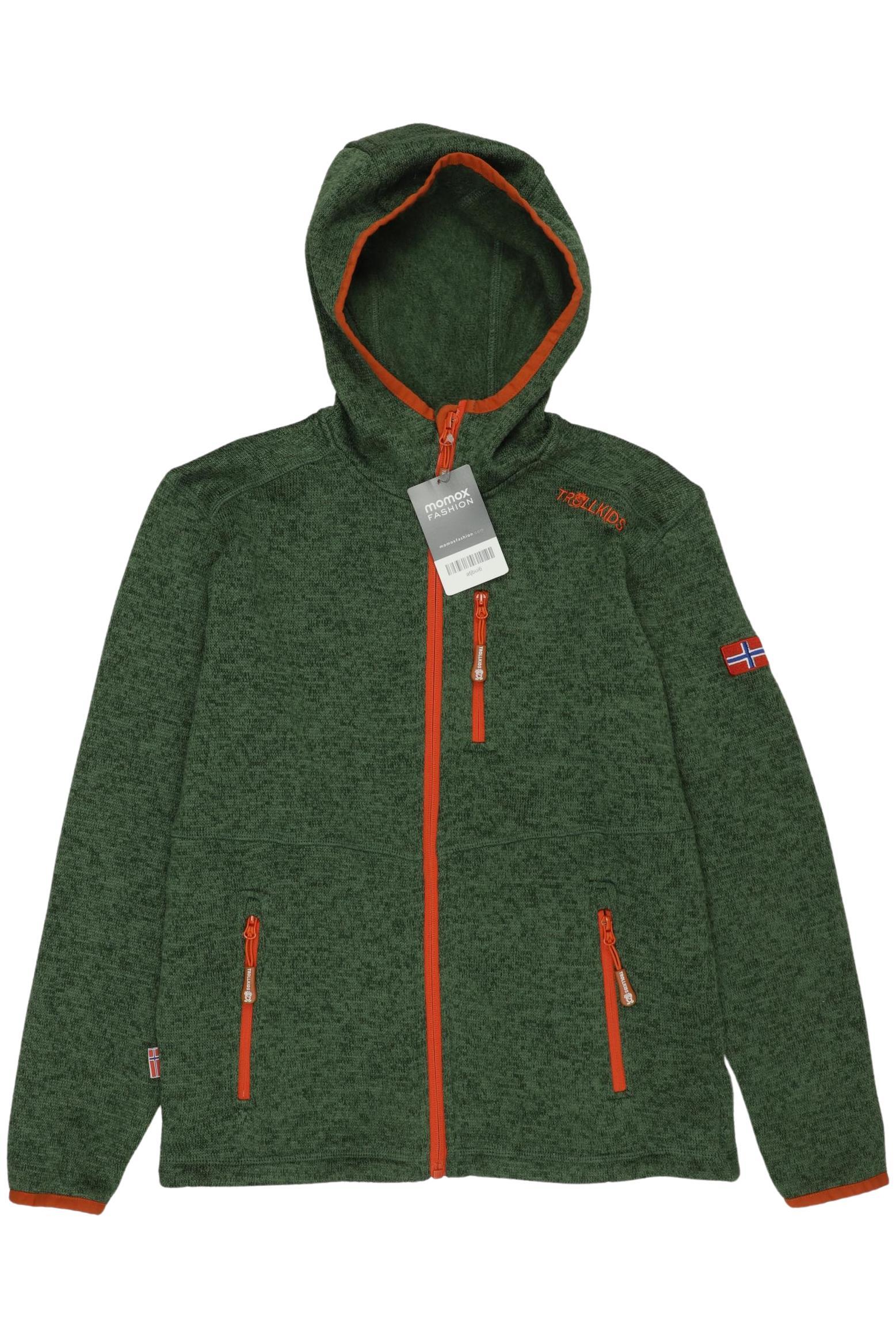 

Trollkids Jungen Jacke, grün, Gr. 152