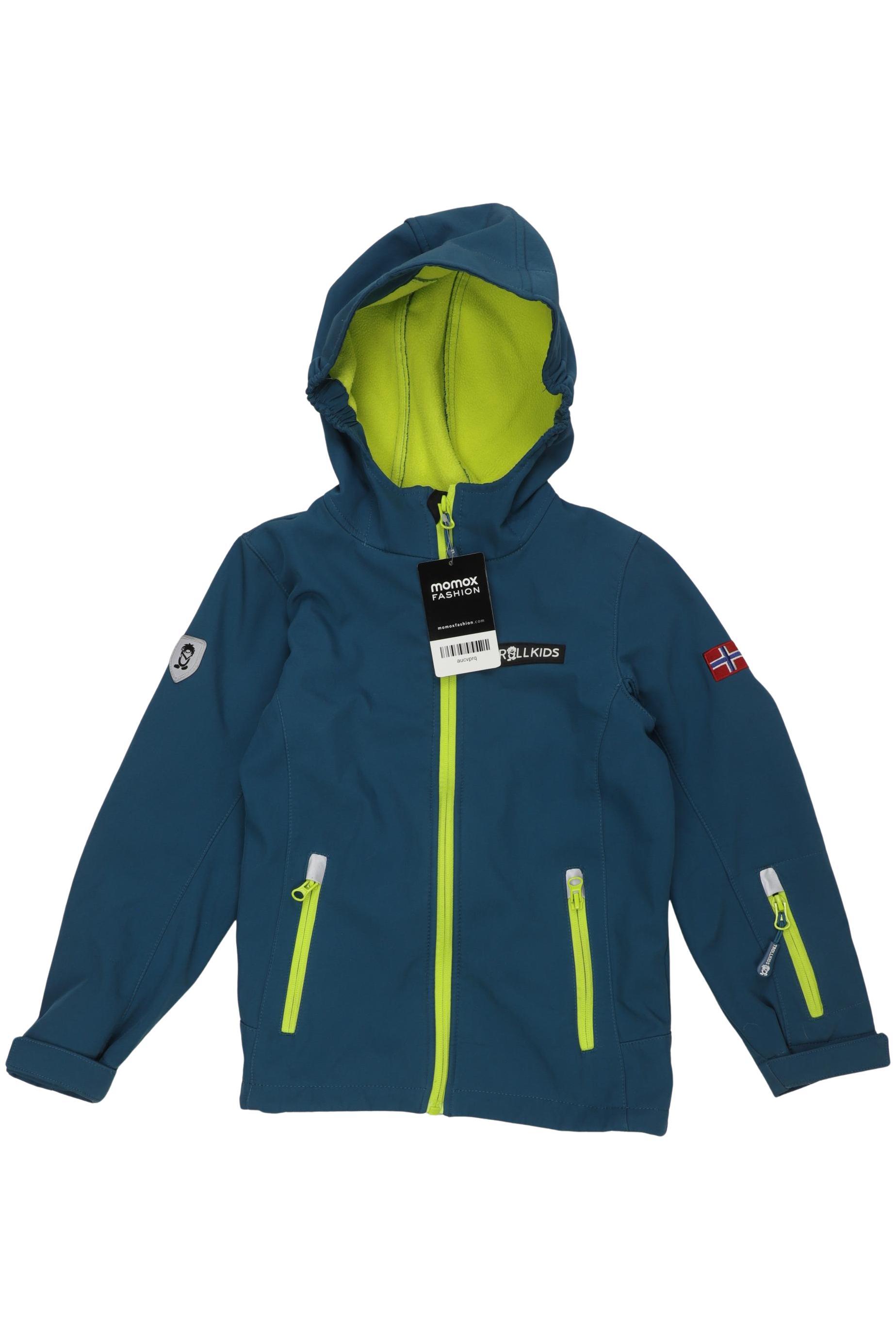 

Trollkids Jungen Jacke, neon, Gr. 128