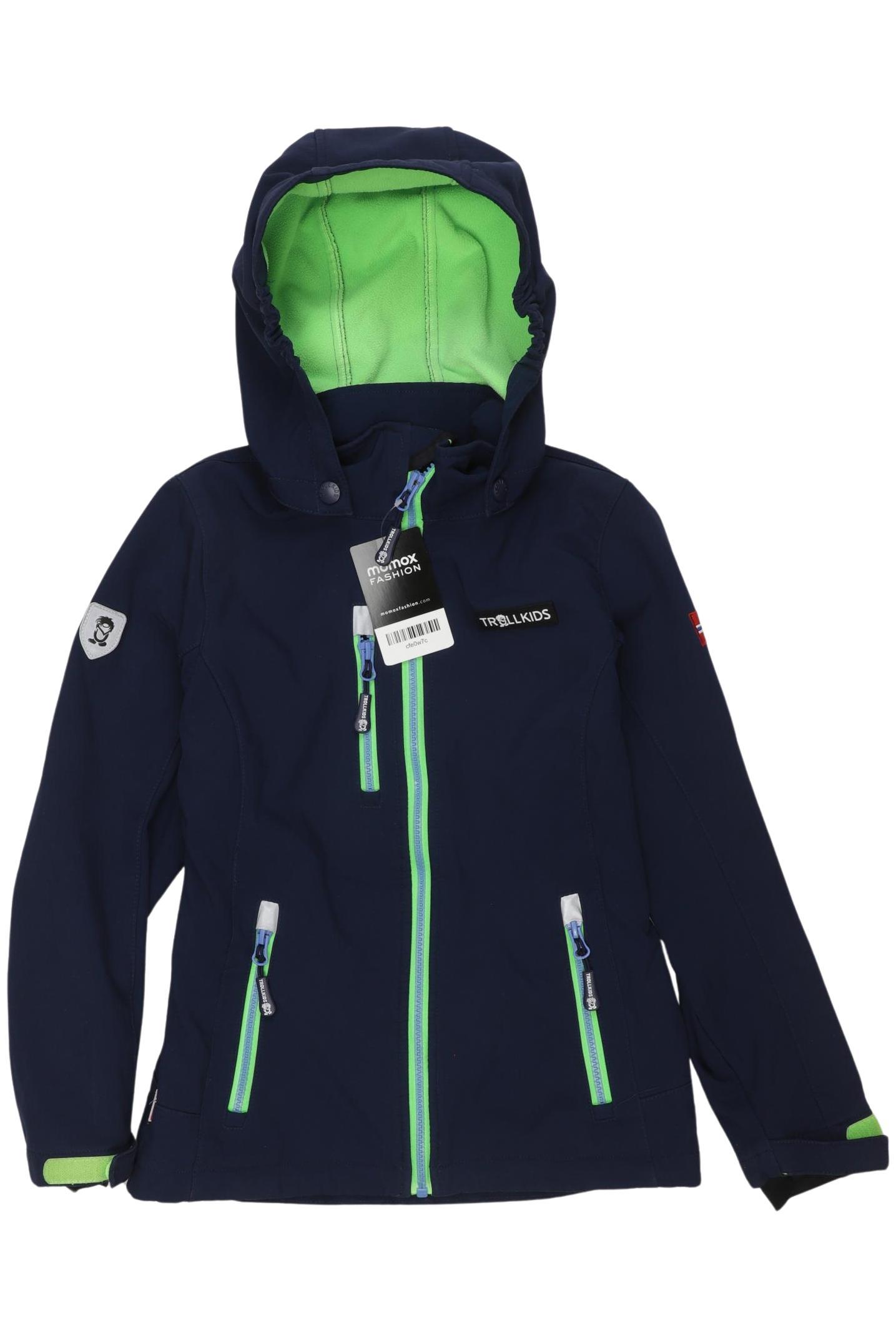 

Trollkids Jungen Jacke, neon, Gr. 140