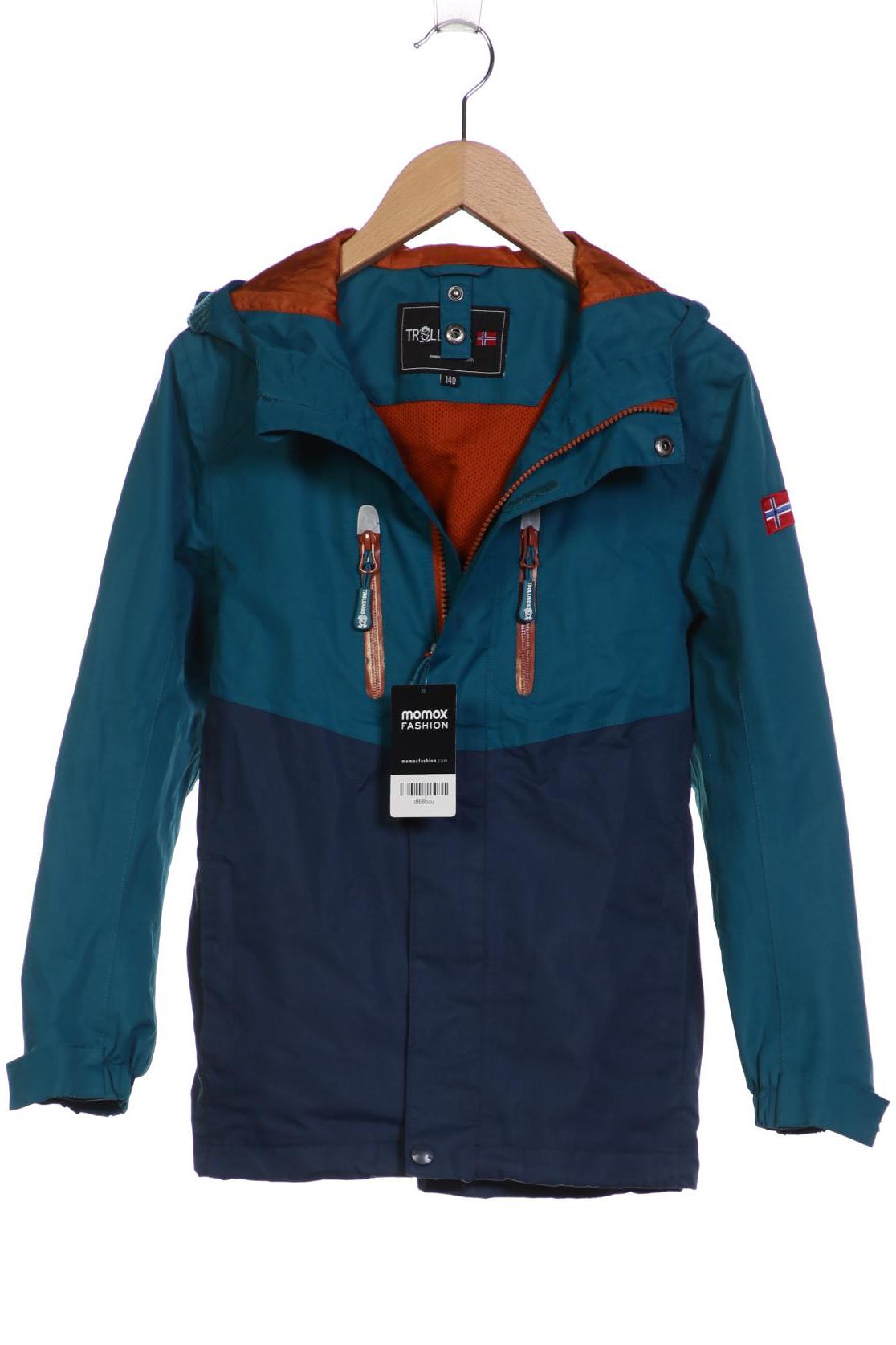

Trollkids Herren Jacke, türkis, Gr. 140