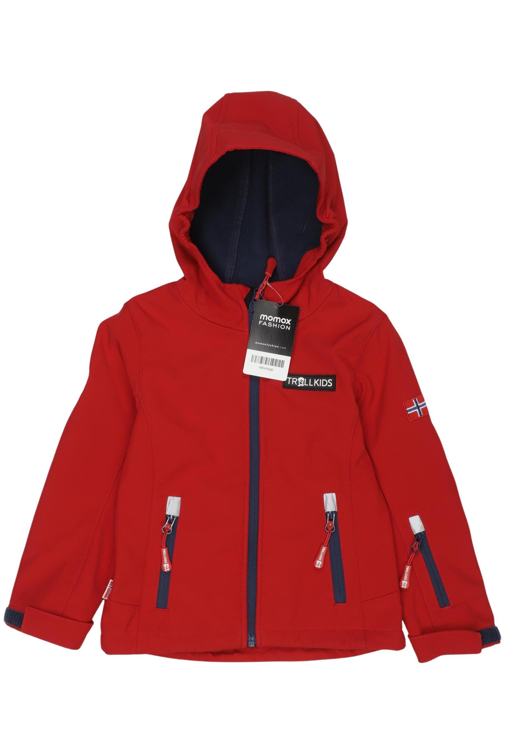 

Trollkids Jungen Jacke, rot, Gr. 110