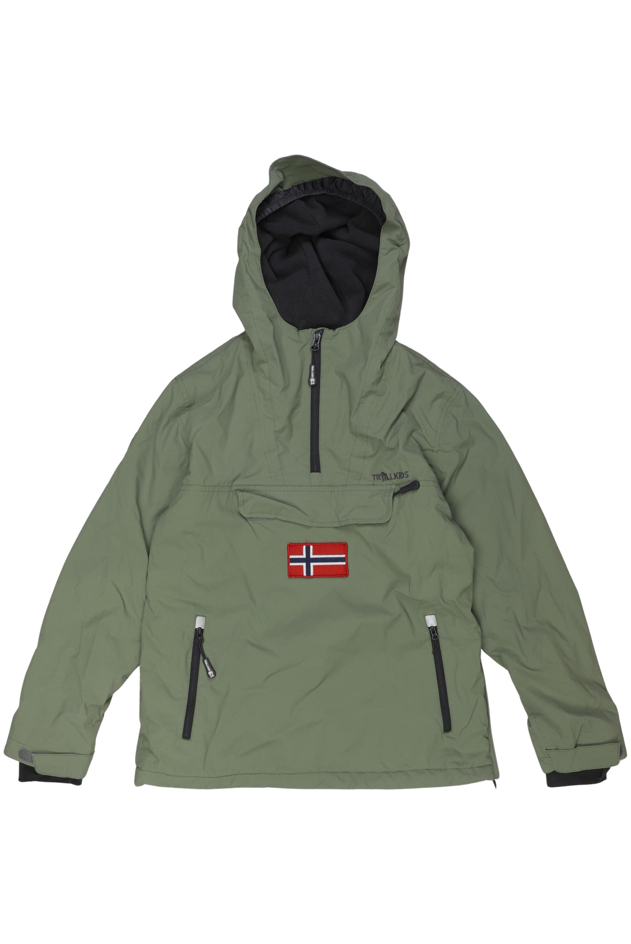 

Trollkids Jungen Jacke, grün, Gr. 152