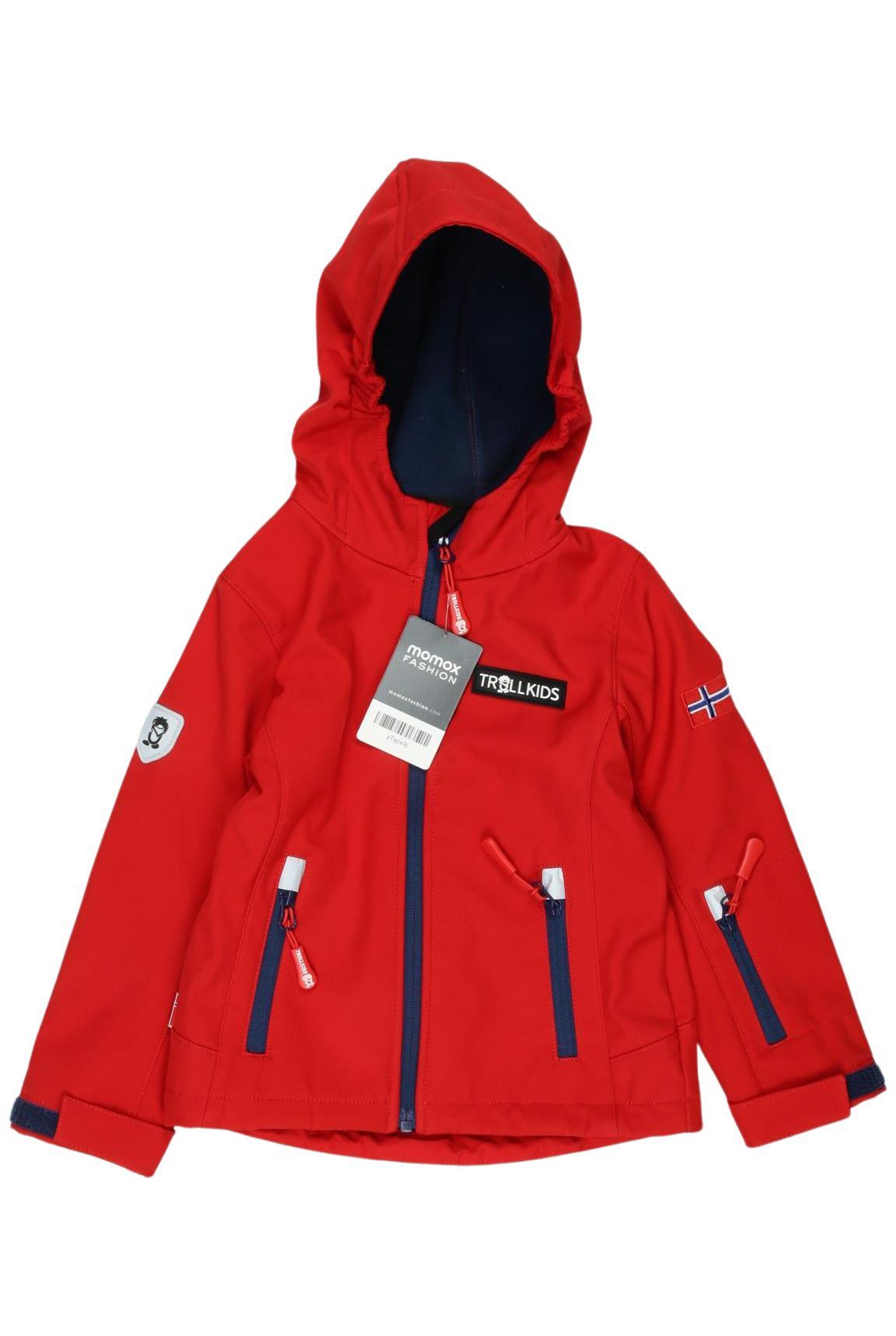 

Trollkids Jungen Jacke, rot, Gr. 104